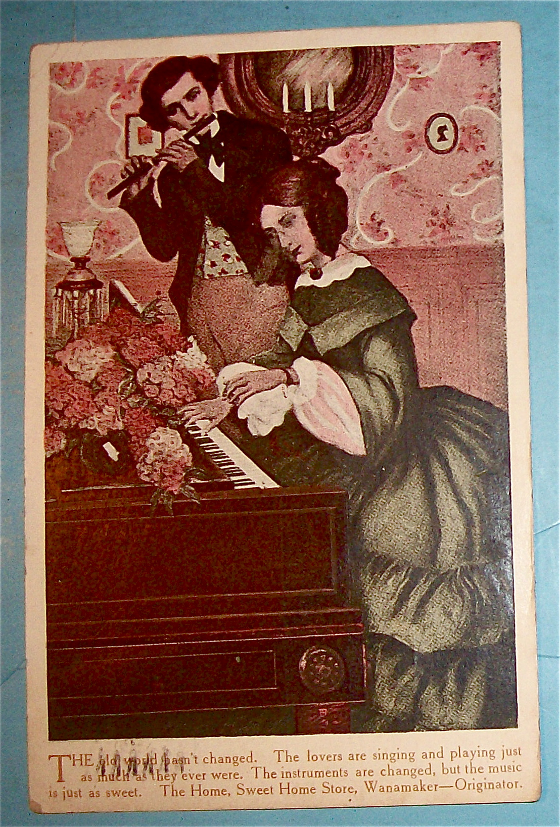 Wanamaker-Originator Private Mailing Postcard