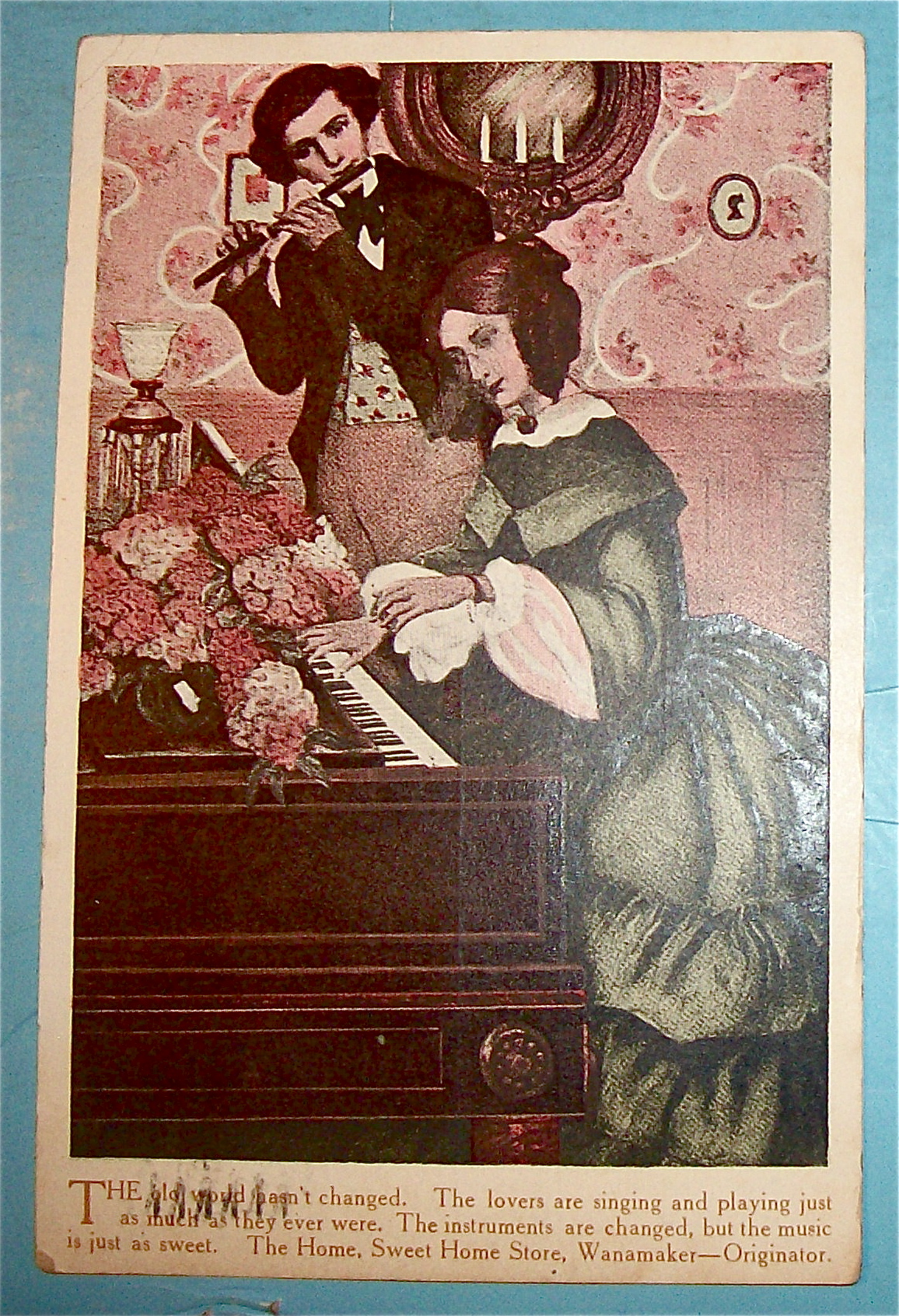 Wanamaker-Originator Private Mailing Postcard