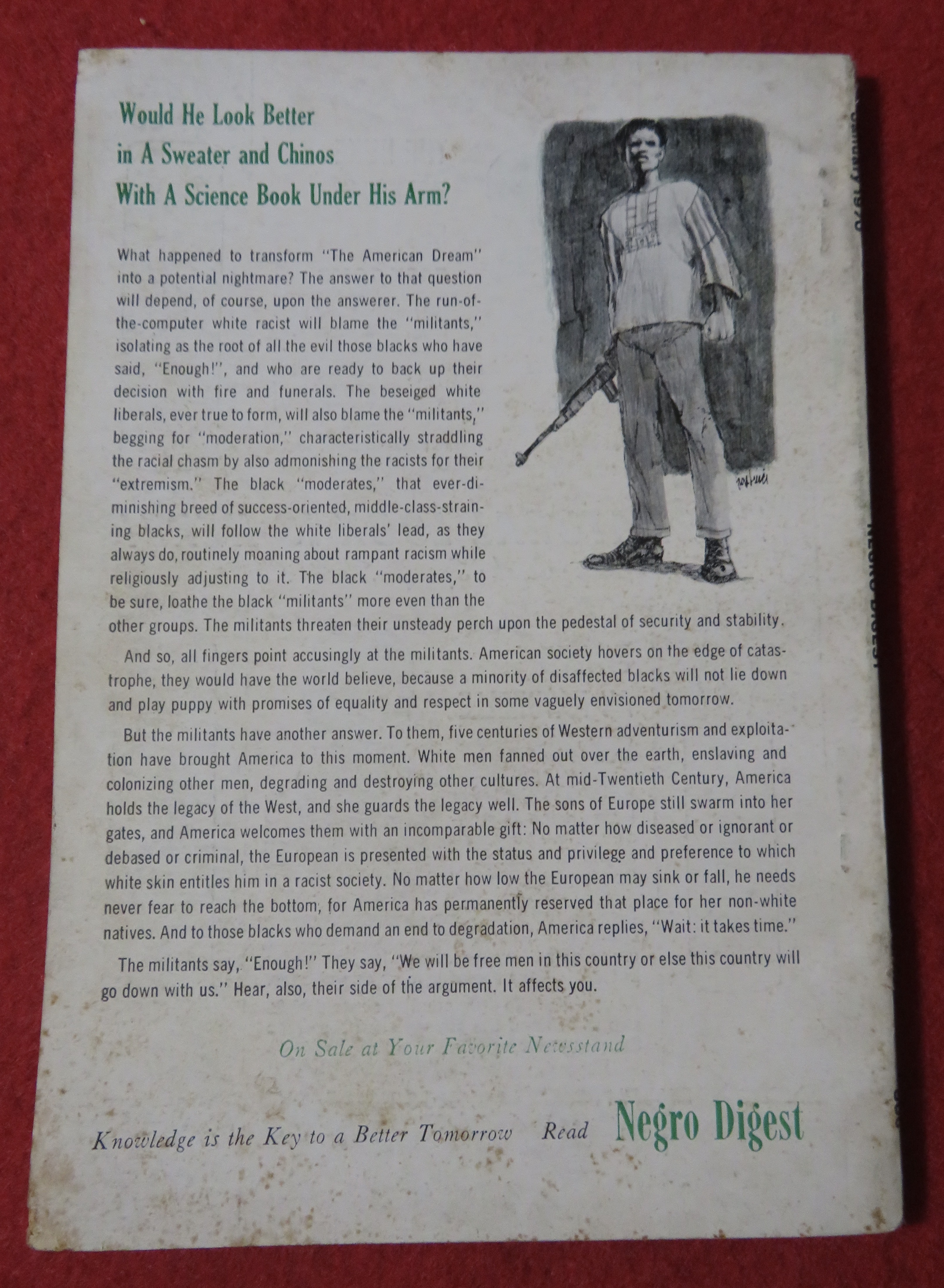 Negro Digest Magazine January 1970 Arts & Black World