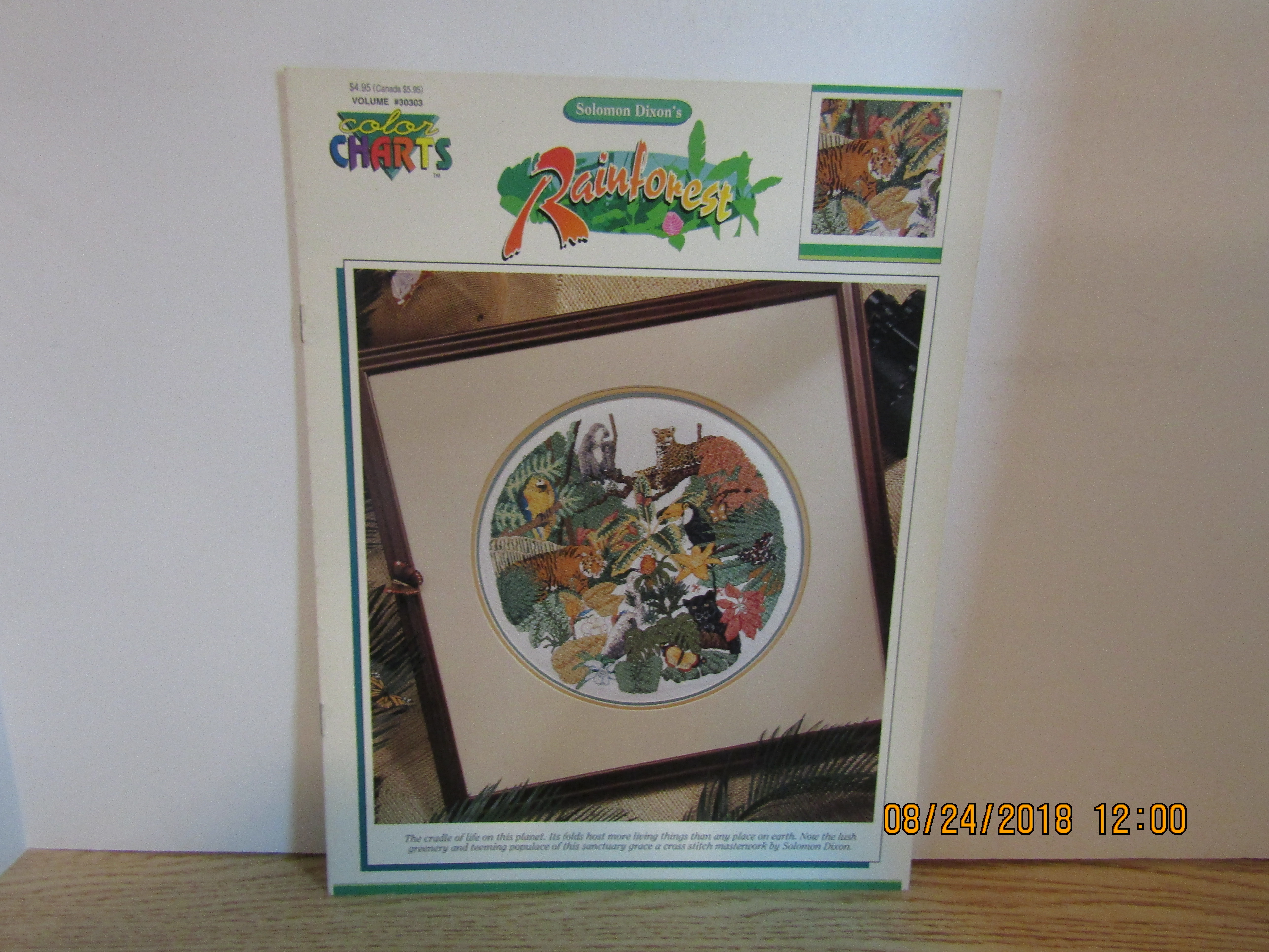 Color Charts Cross Stitch Rainforest #30303