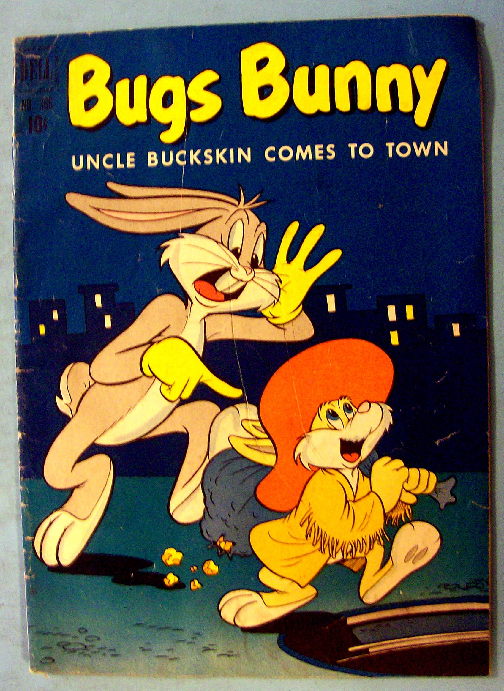 Bugs Bunny Comic #366 December 1951 Uncle Buckskin