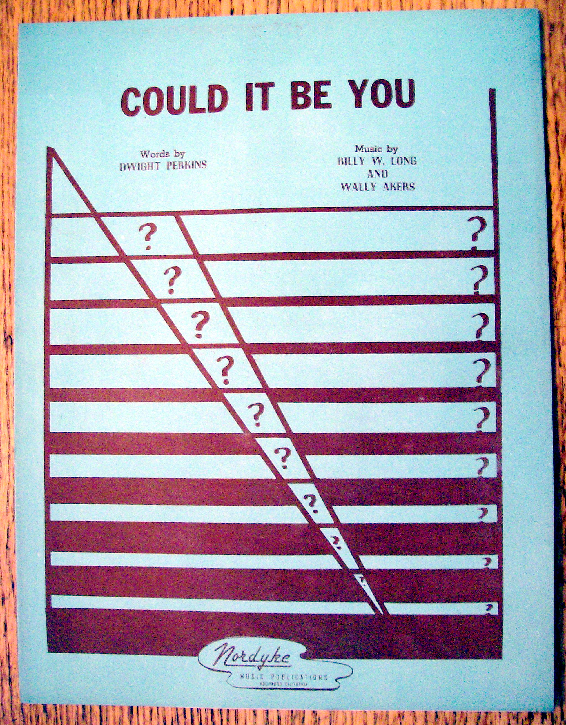 Sheet Music For 1947 Could It Be You