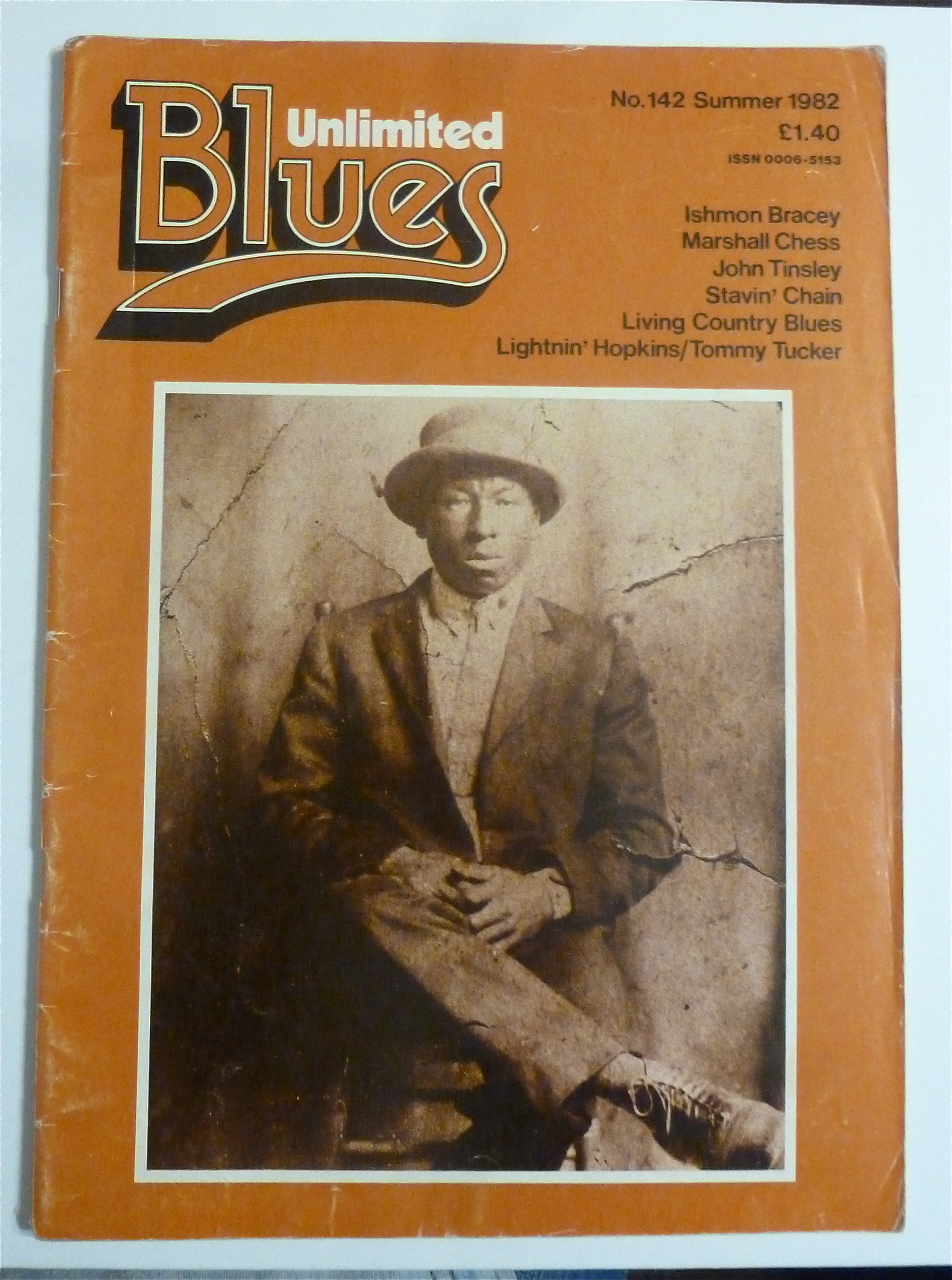 Blues Unlimited Magazine Summer 1982 Ishmon Bracey
