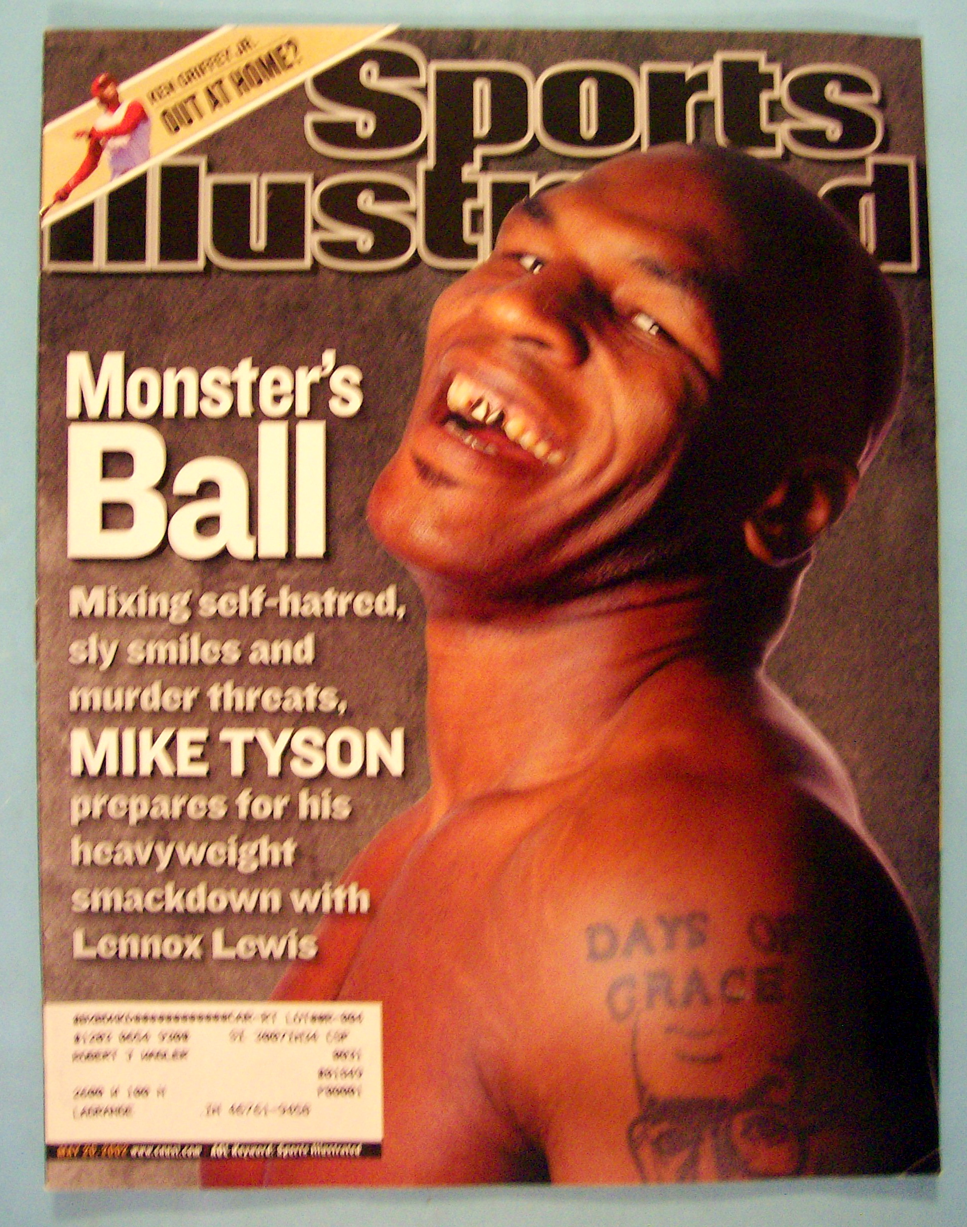 Sports Illustrated Magazine-May 20, 2002-Mike Tyson