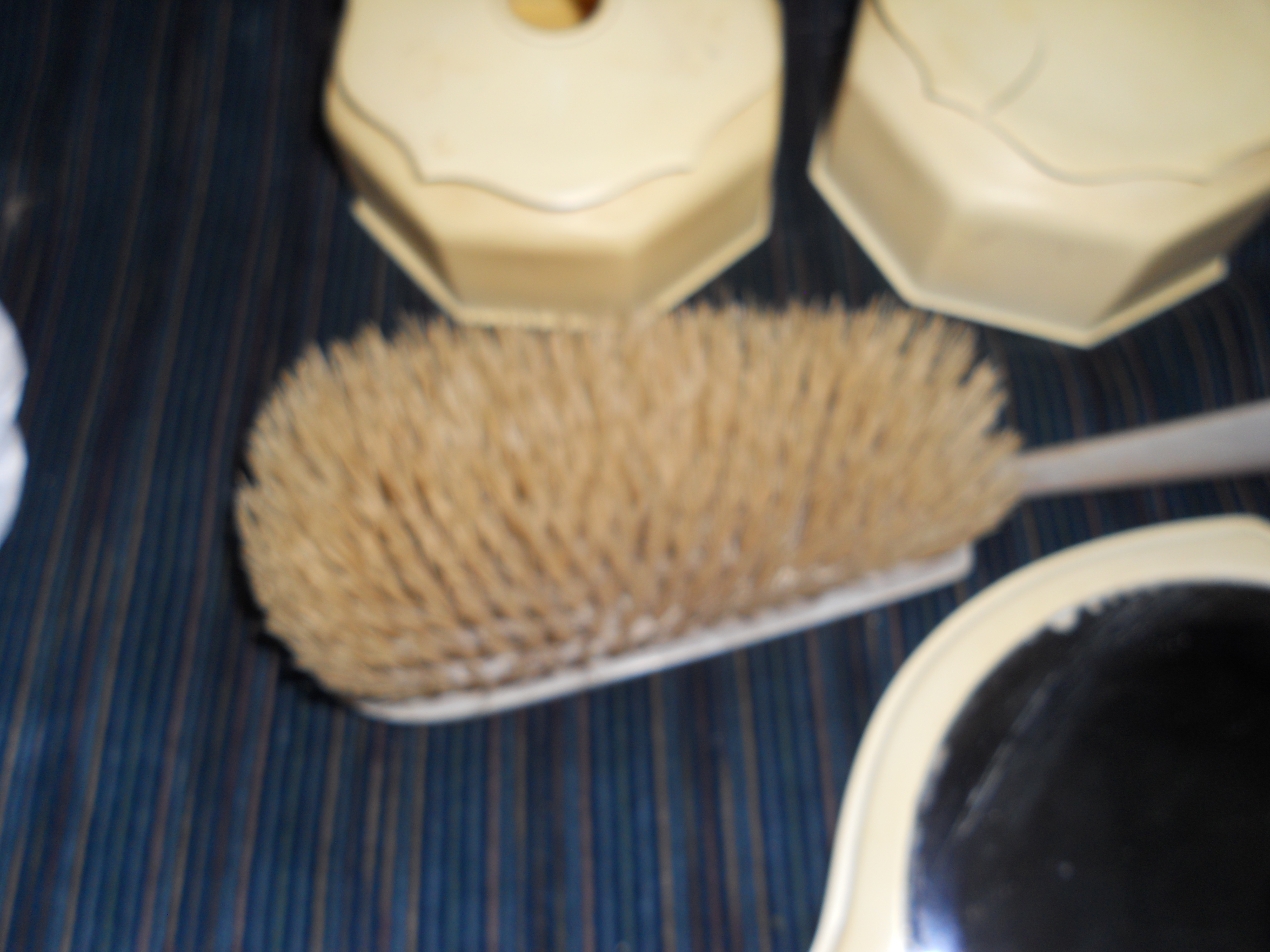 Celluloid Vanity Dresser Set 5 Piece lot
