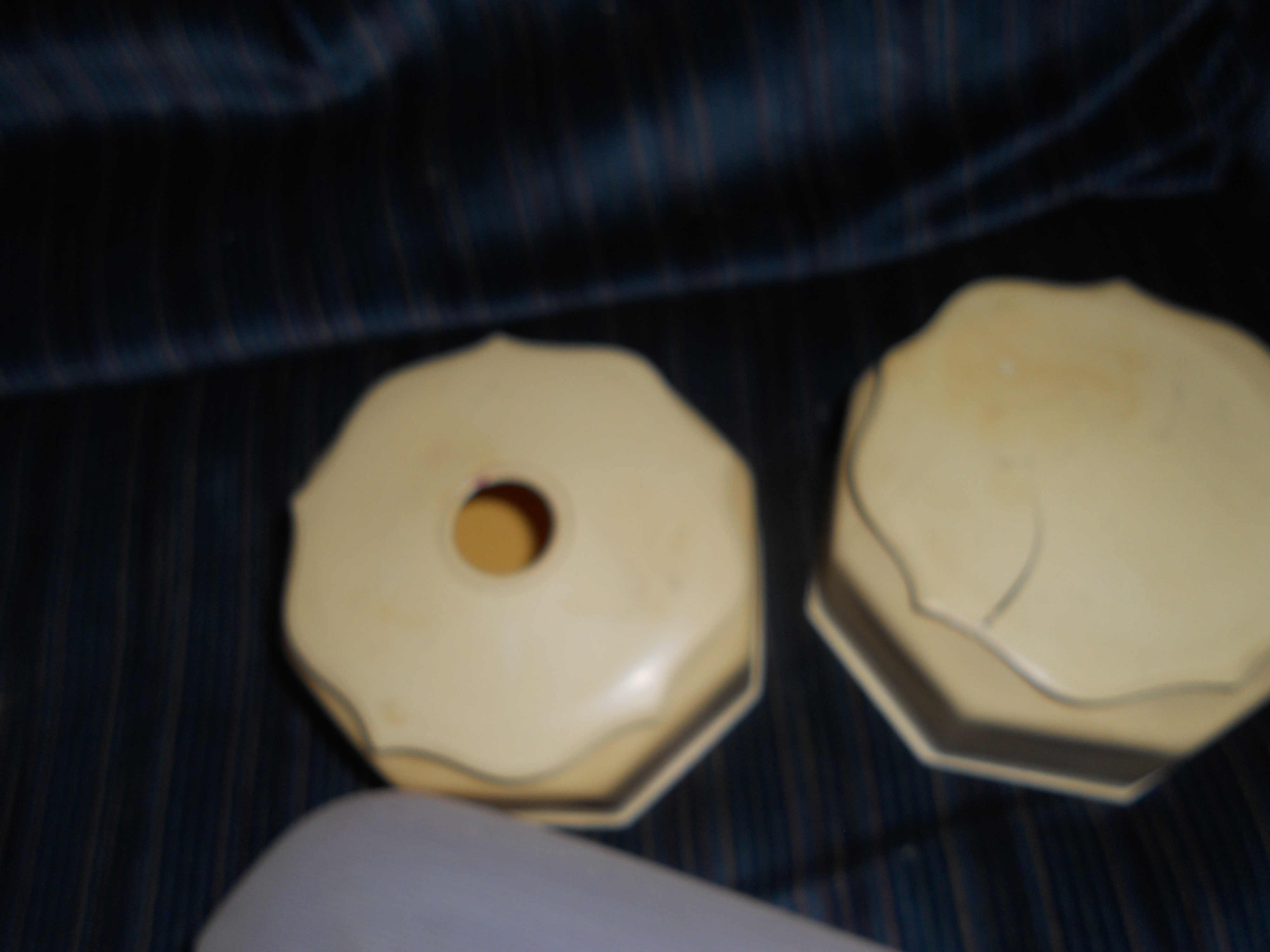 Celluloid Vanity Dresser Set 5 Piece lot