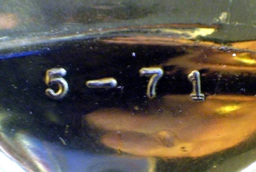 Signed Brass Candle Holder - Old Sturbridge Village