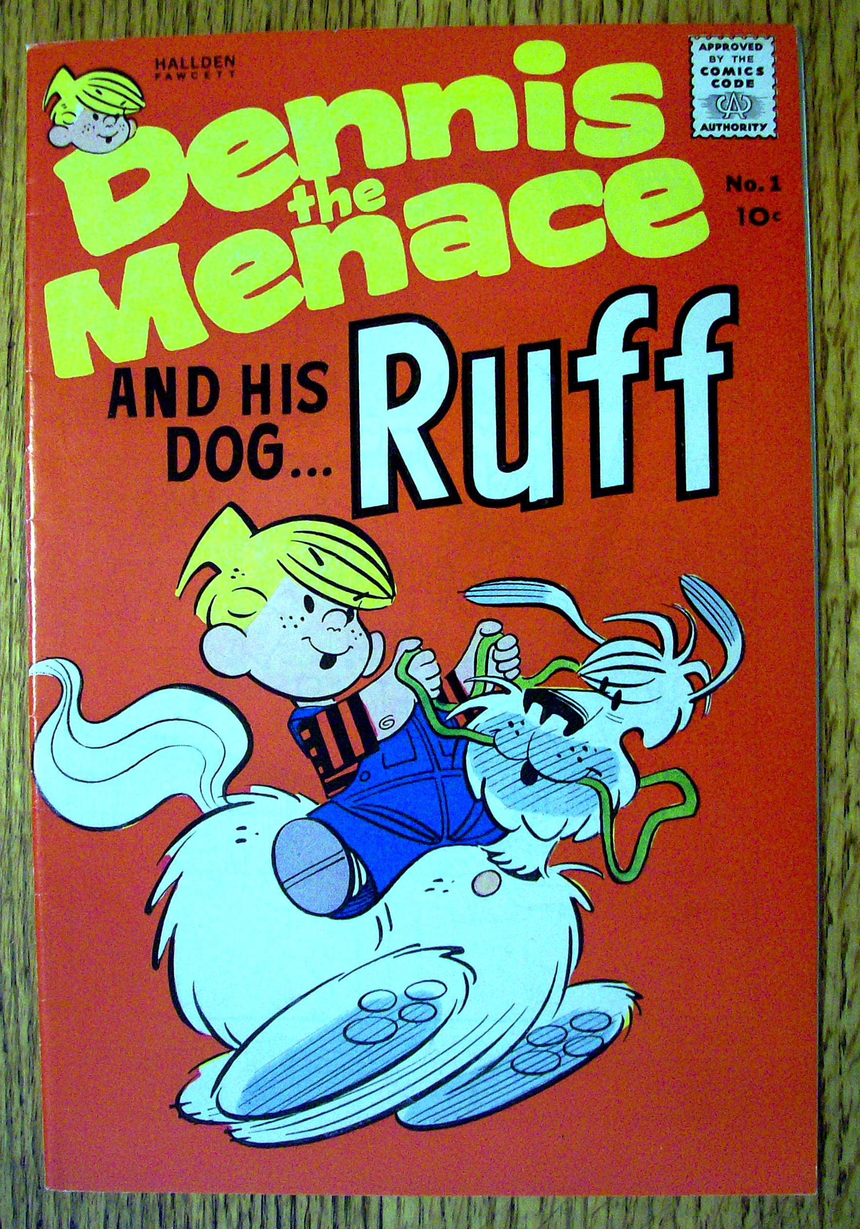 Dennis The Menace Comic #1-Summer 1961-His Dog Ruff