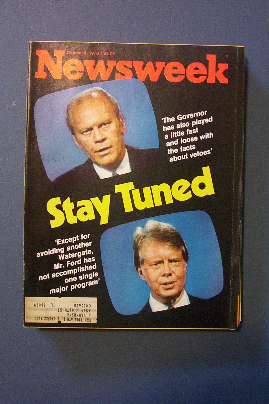 Newsweek Magazine - October 4, 1976 - Stay Tuned