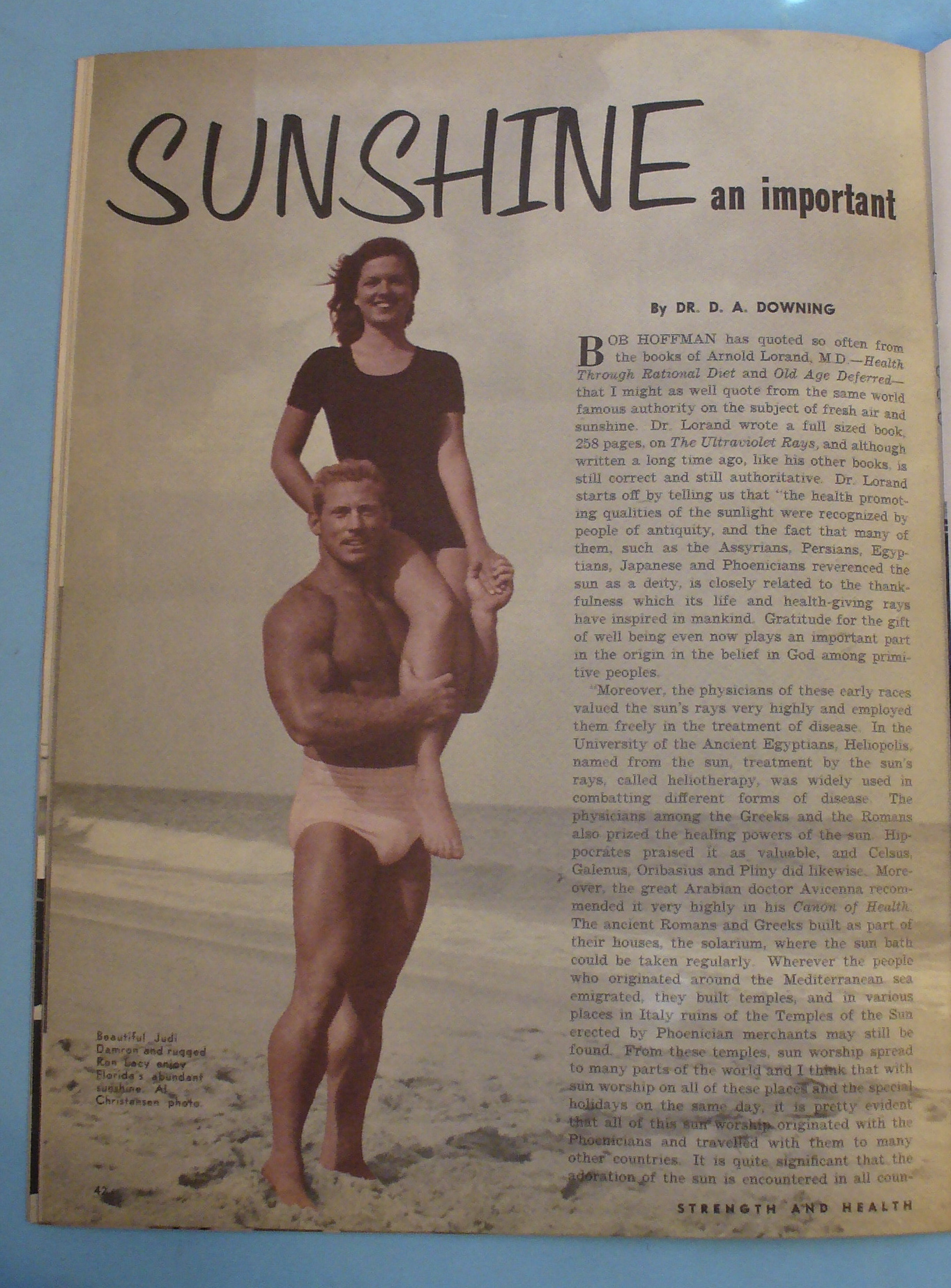 Strength & Health Magazine, July 1959 - Bert Elliott