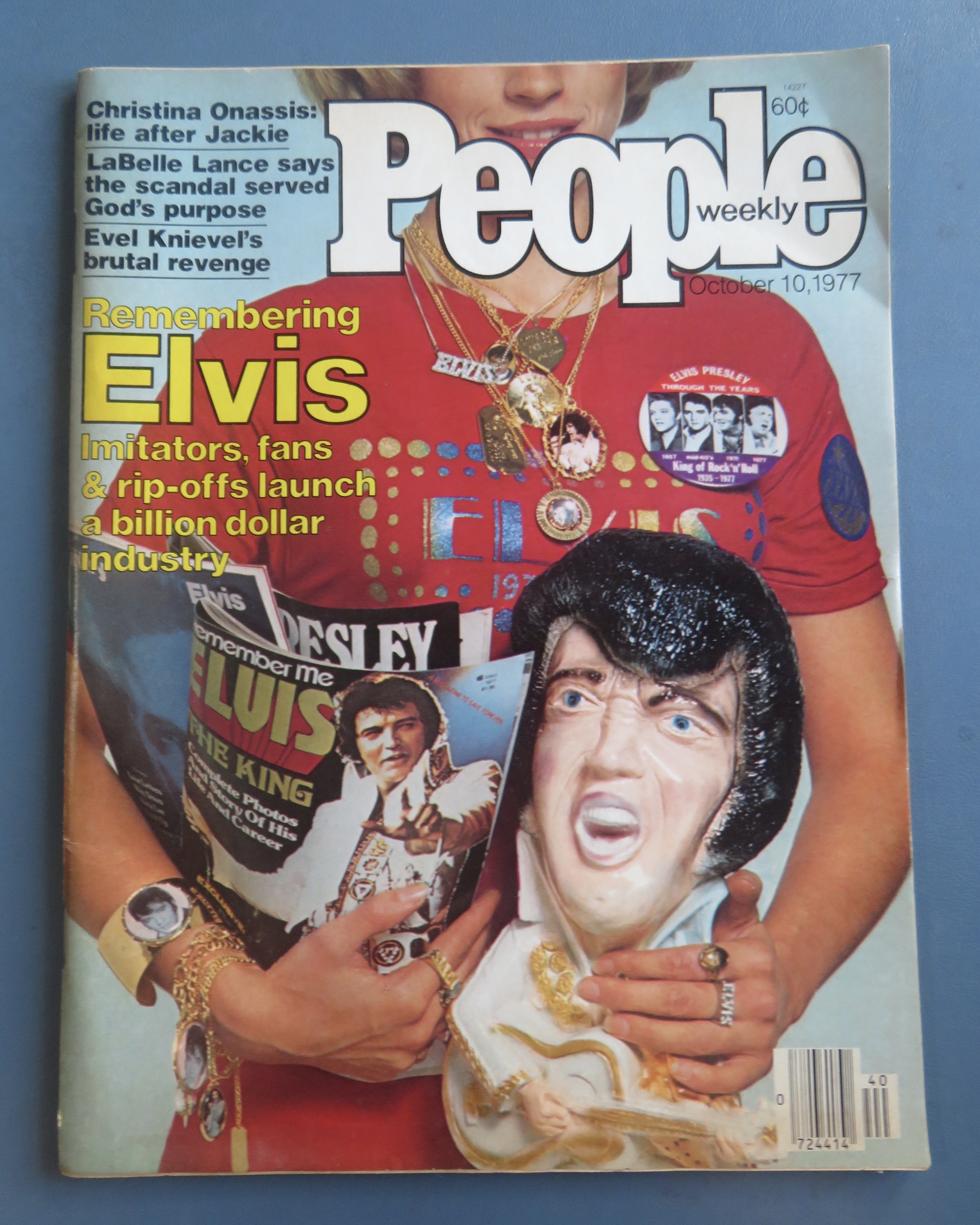 People Weekly Magazine October 10, 1977 Elvis