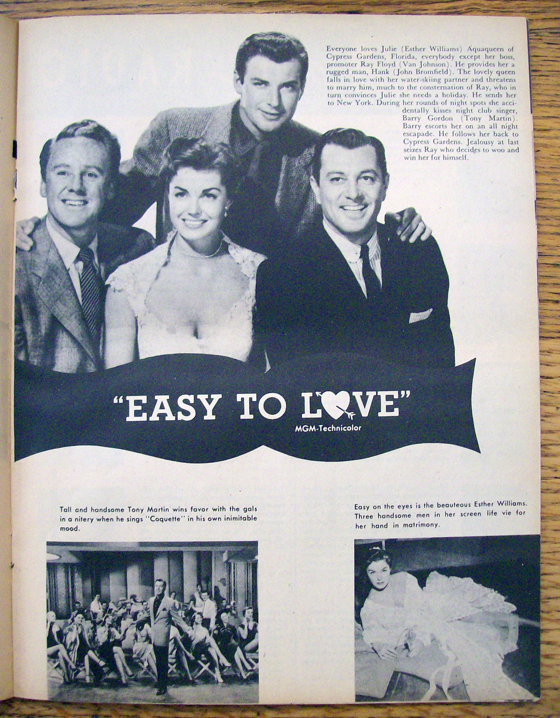 Song Fan Magazine  March 1954  Rita Hayworth