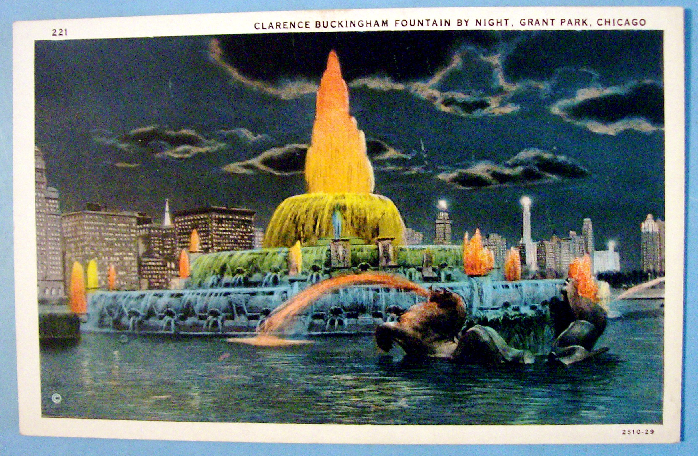 1933 Century of Progress Clarence Buckingham Postcard
