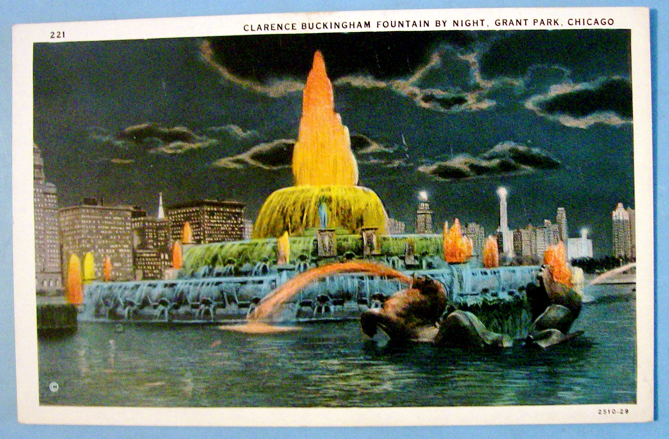 1933 Century of Progress Clarence Buckingham Postcard