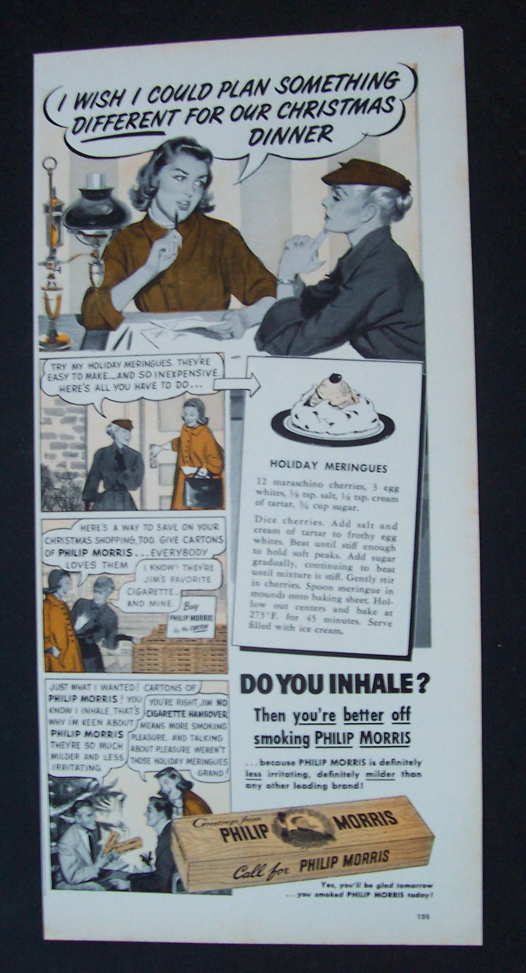 1951 Philip Morris Cigarettes