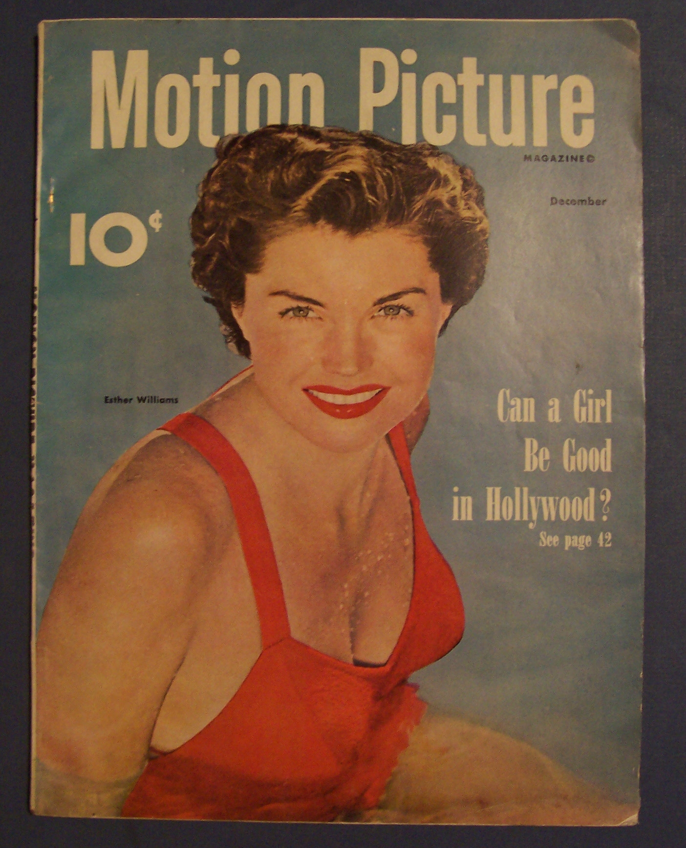 Motion Picture Magazine-December 1950-Esther Williams