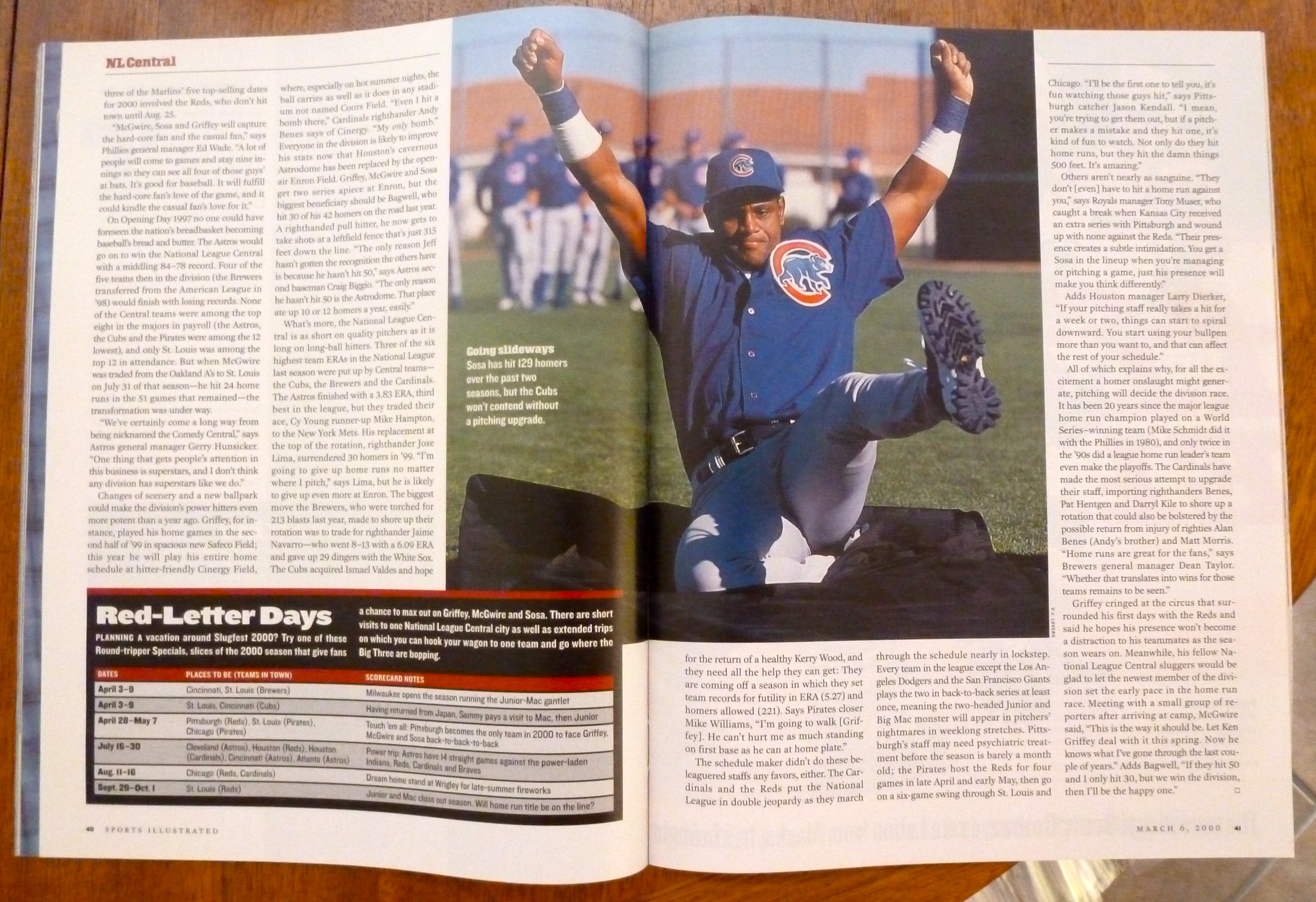 Sports Illustrated Magazine-March 6, 2000-Power Pack