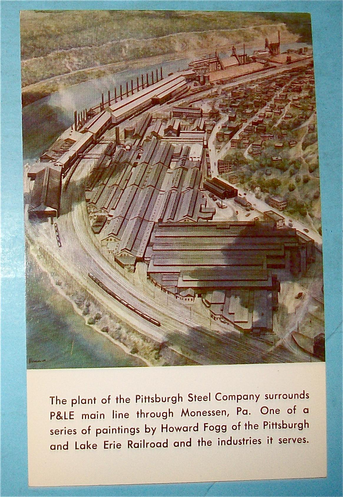 Plant Of Pittsburgh Steel Company Postcard