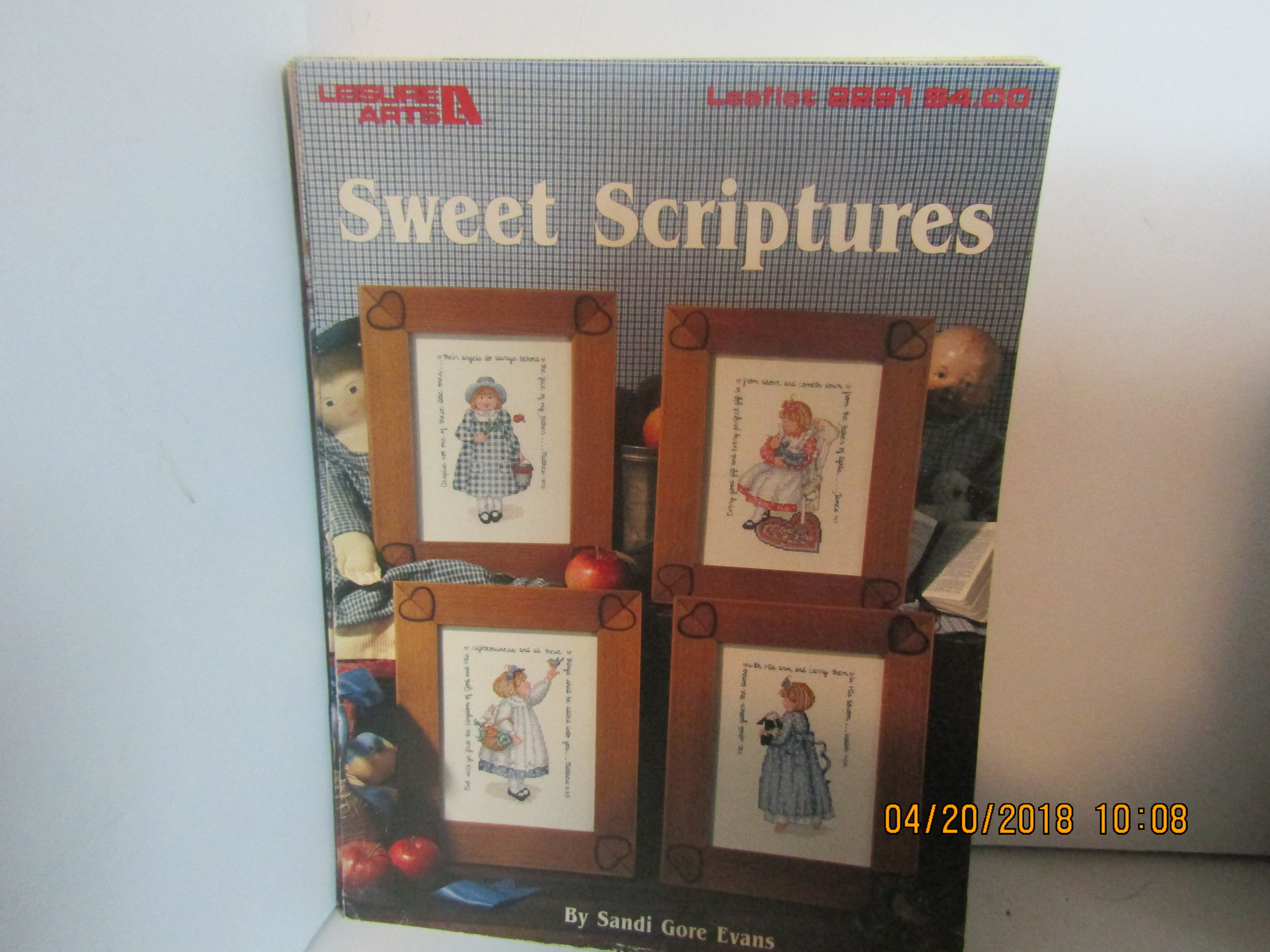 Leisure Arts Cross Stitch Sweet Scriptures #2291