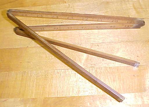 Lufkin Folding Rule 3 ft. No. 3851 Boxwood