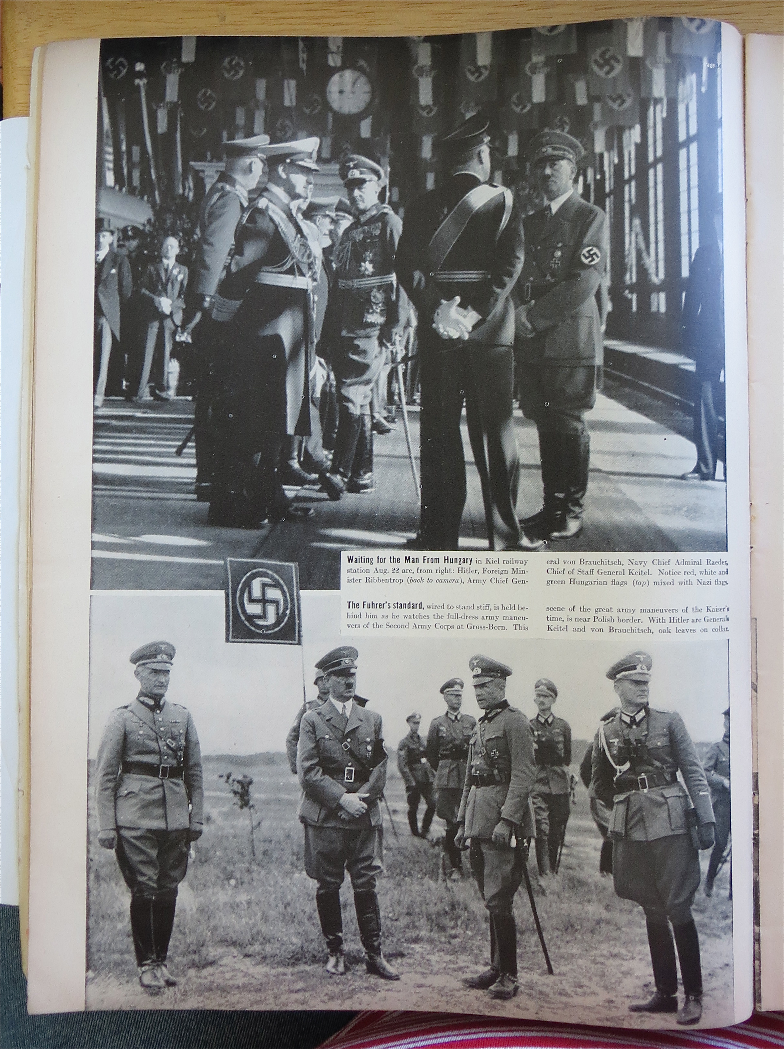 Life  Magazine September 12, 1938 A Prussian In Hungary