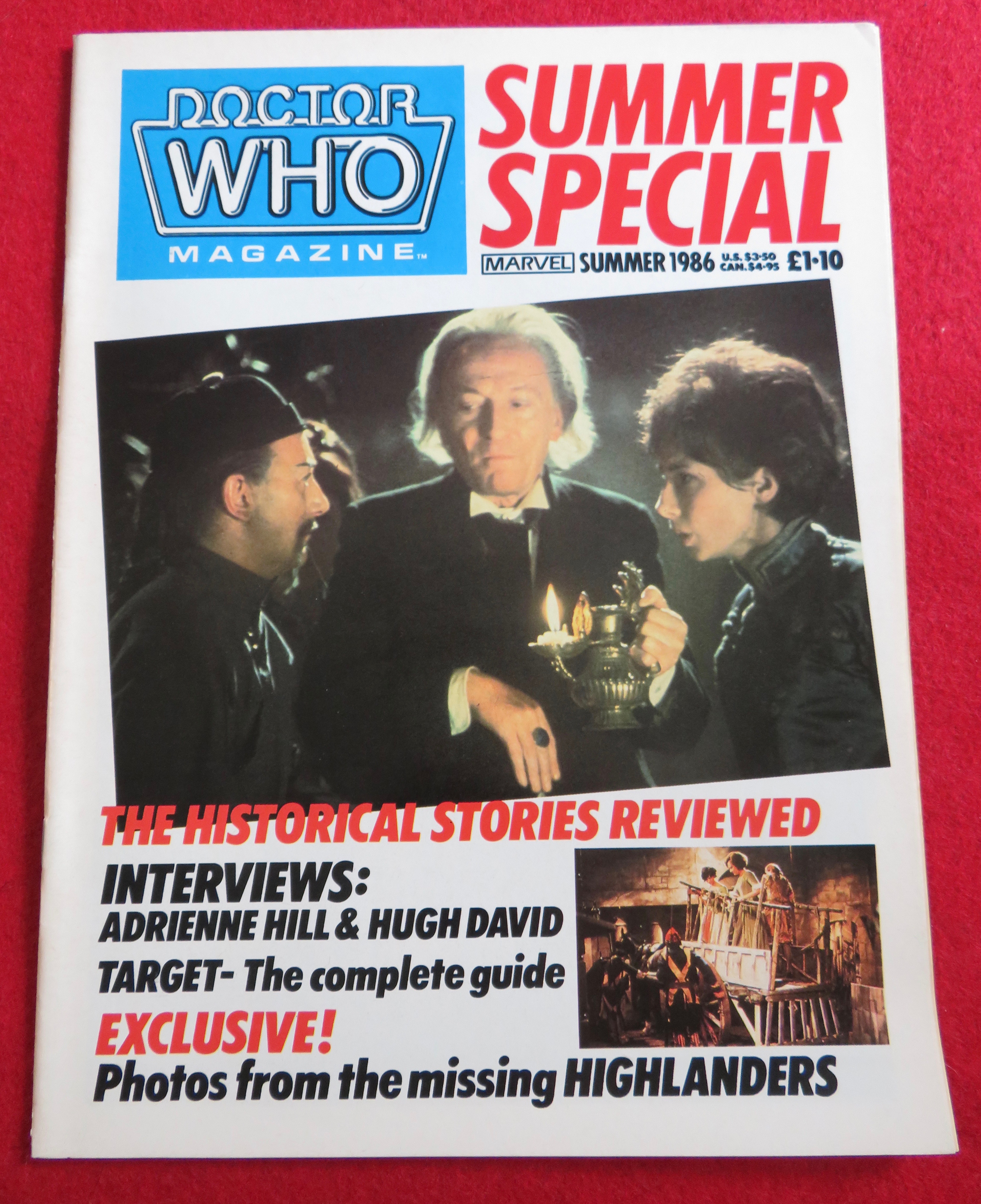 Doctor (Dr) Who Magazine Summer 1986