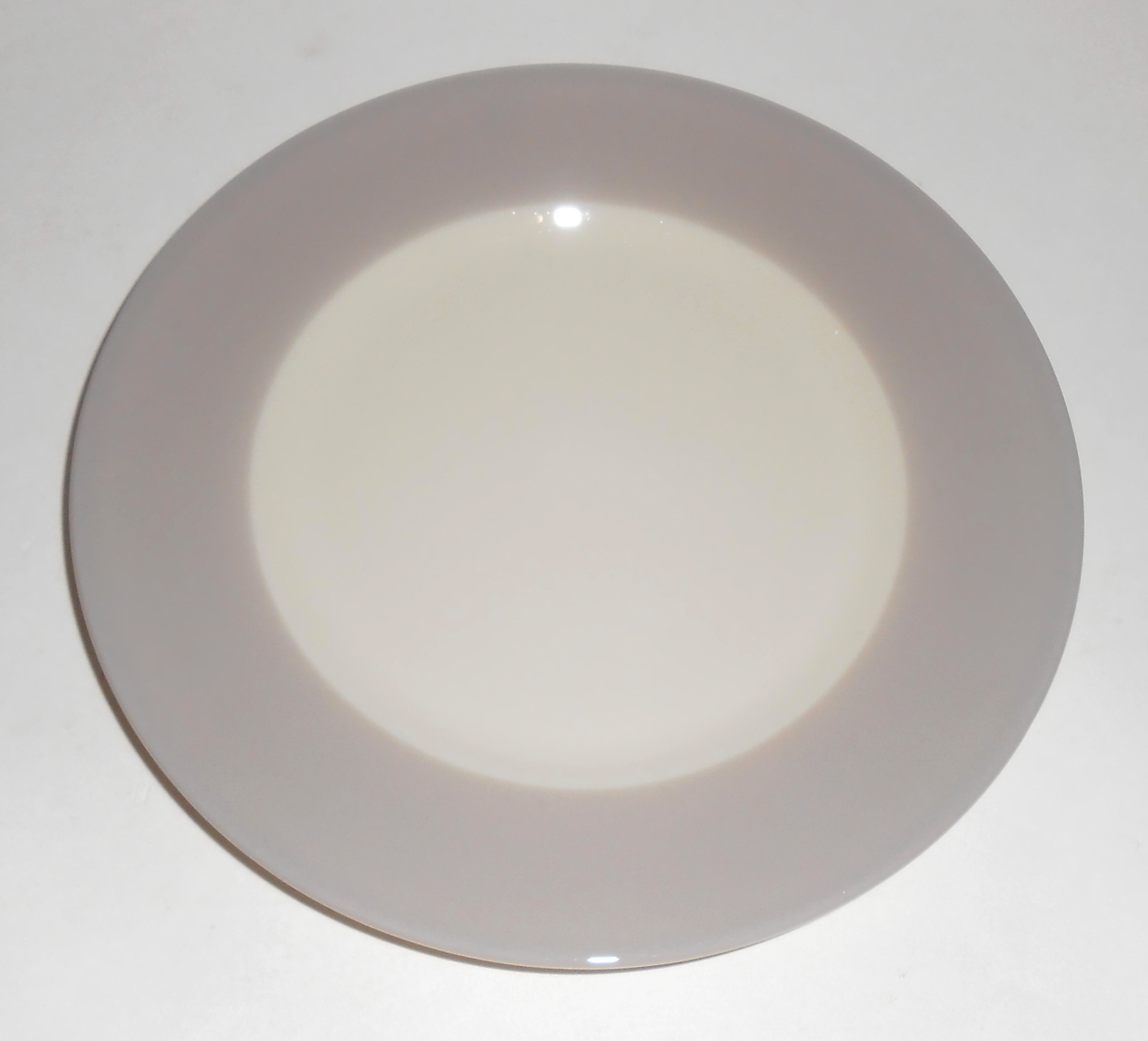 Flintridge China Bon-Lite Grey Bread Plate! MINT