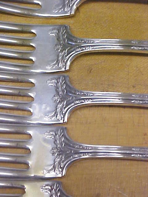 Rogers Dinner Forks Fair Oak 6 pcs. 1913