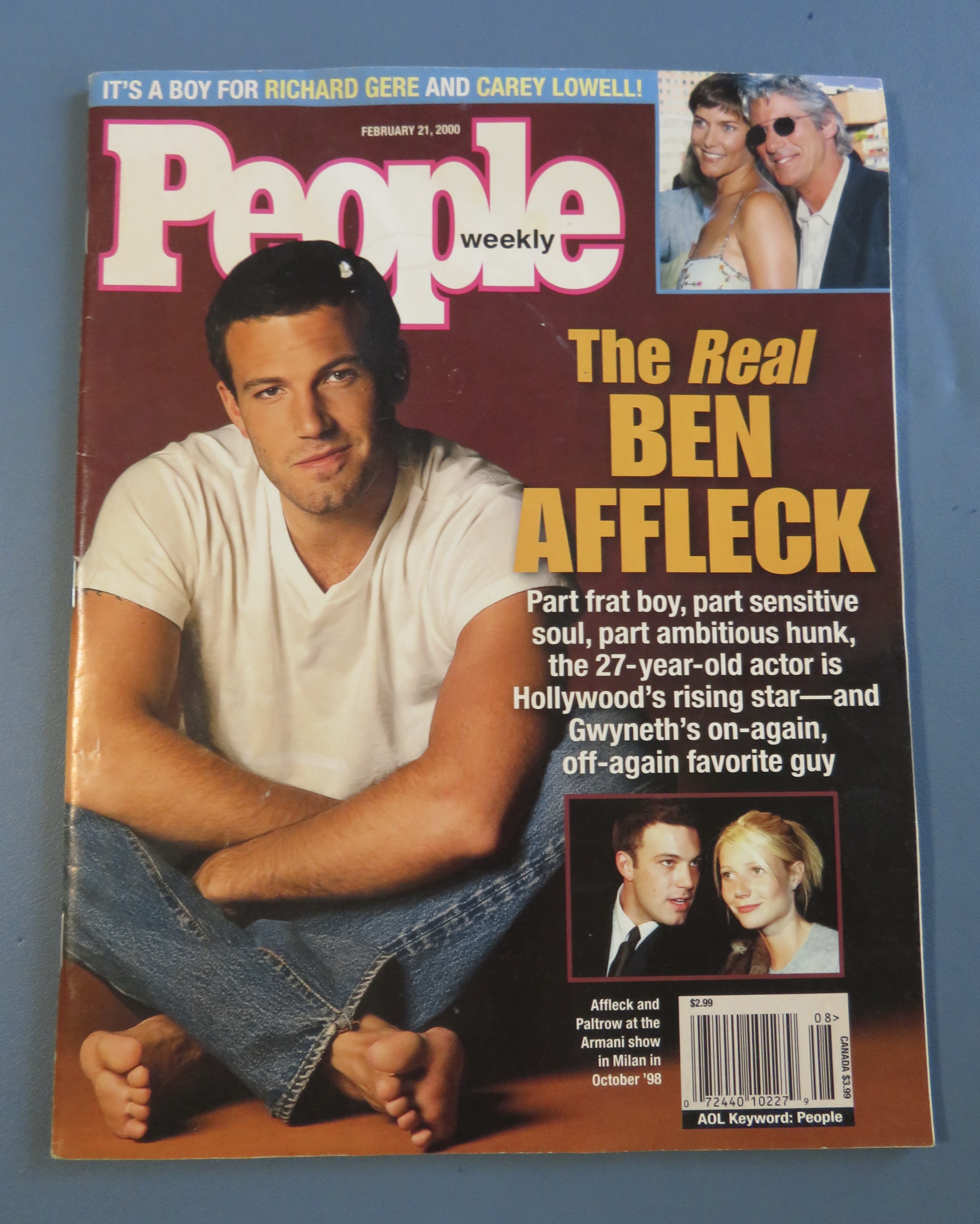 People Weekly Magazine February 21, 2000 Ben Affleck
