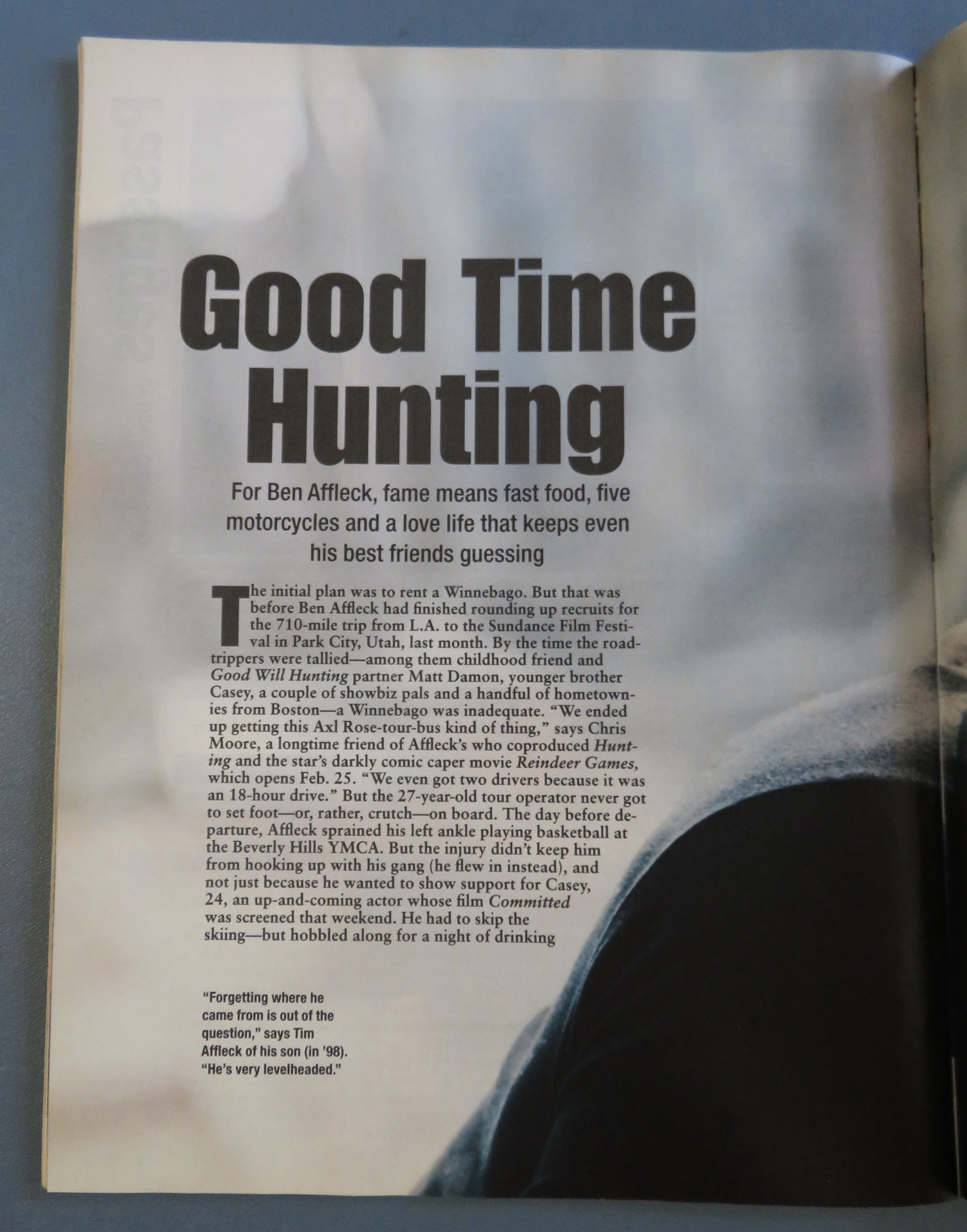 People Weekly Magazine February 21, 2000 Ben Affleck