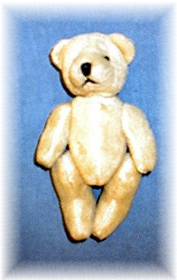 Annette Funicello 5 1/2 inch Cream Teddy Bear