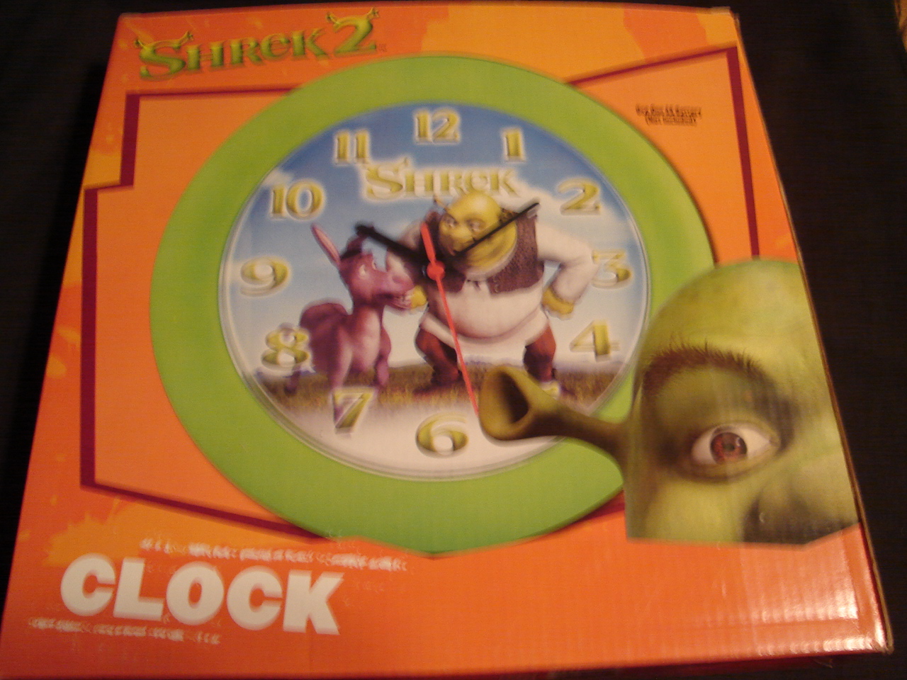Walt Disney Shrek Wall Clock