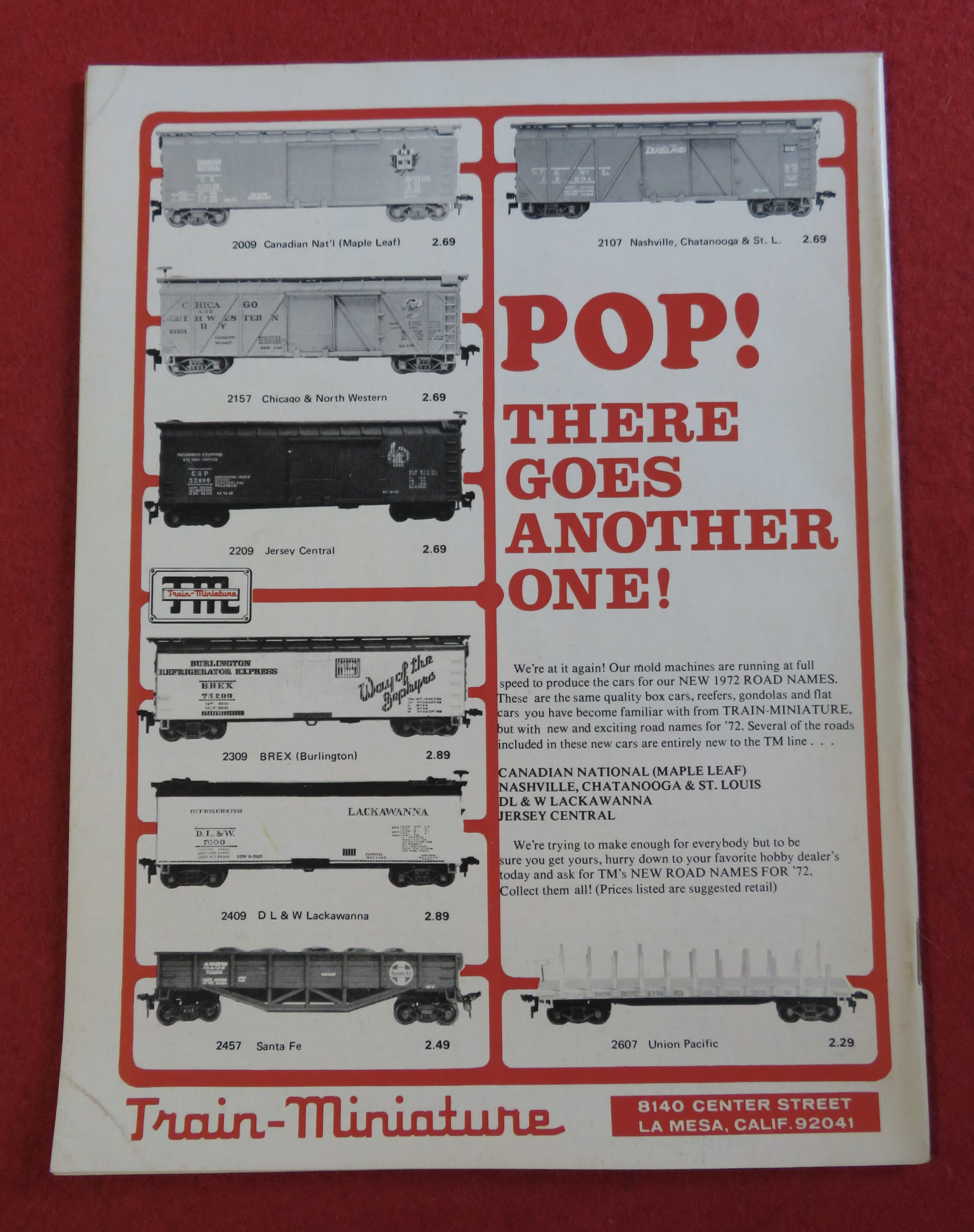 Railroad Modeler Magazine June 1972