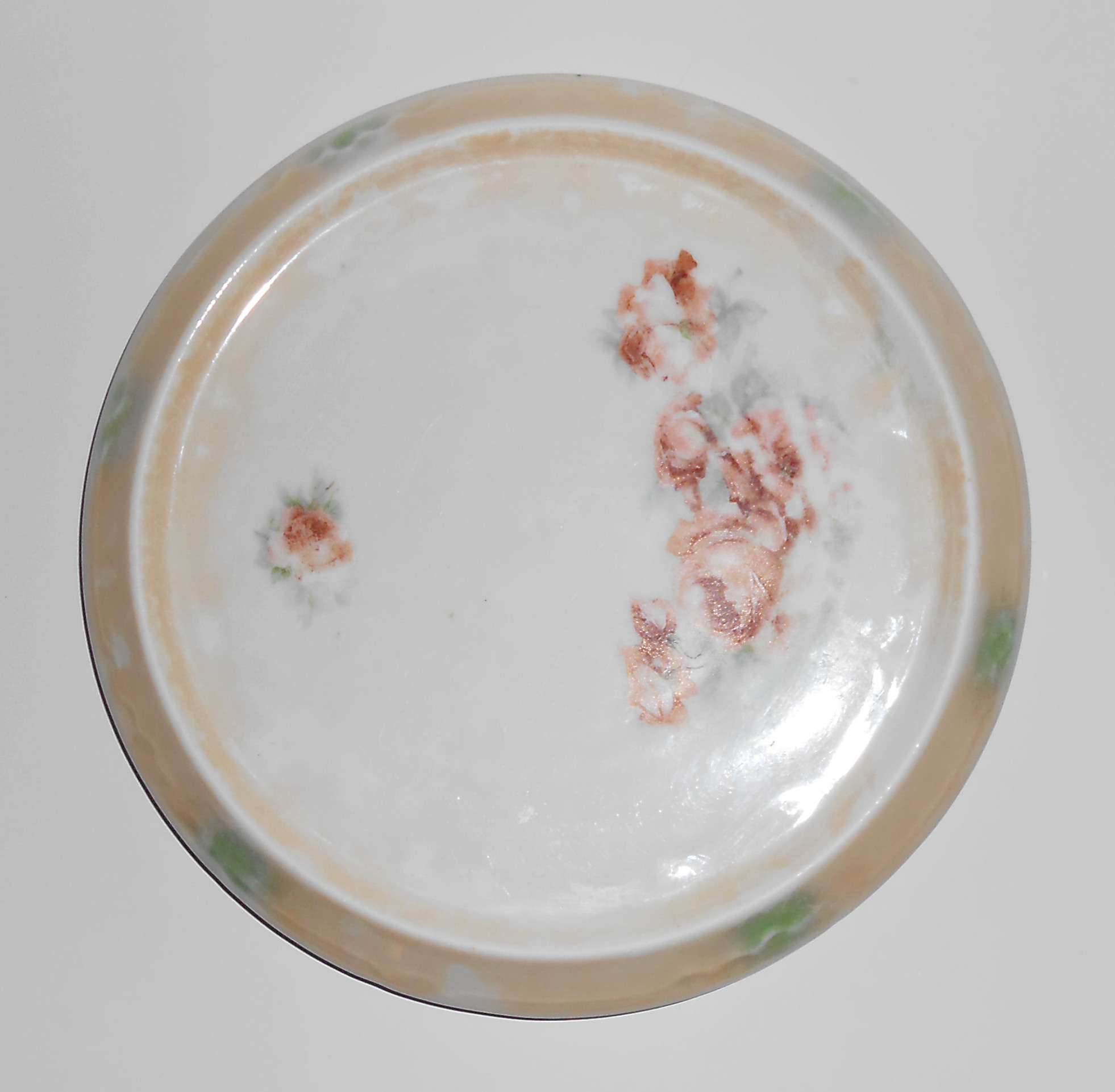 Three Crown China Ingeborg Floral Decorated Trivet!