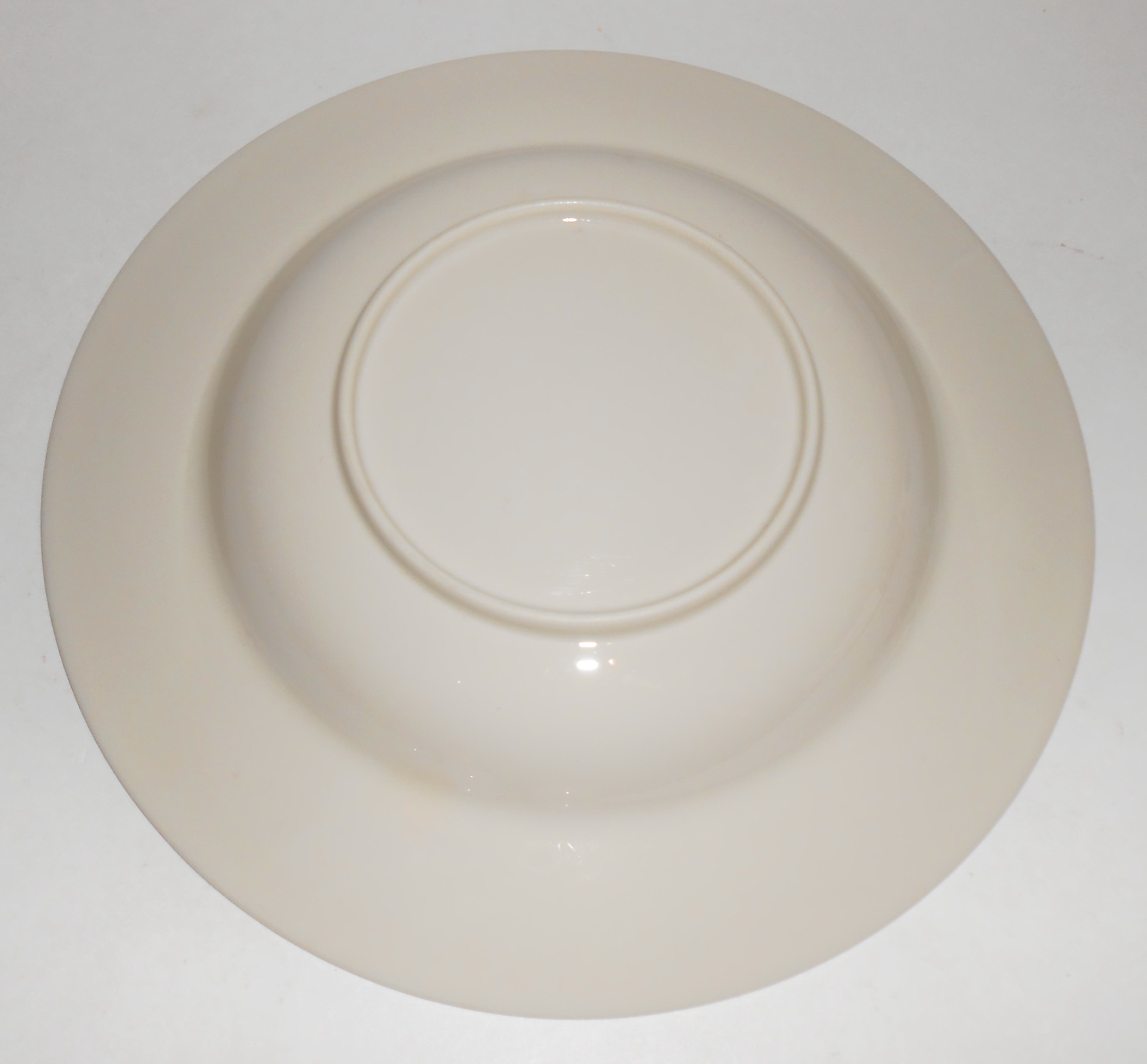Flintridge China Bon-Lite Grey Rimmed Soup Bowl! MINT