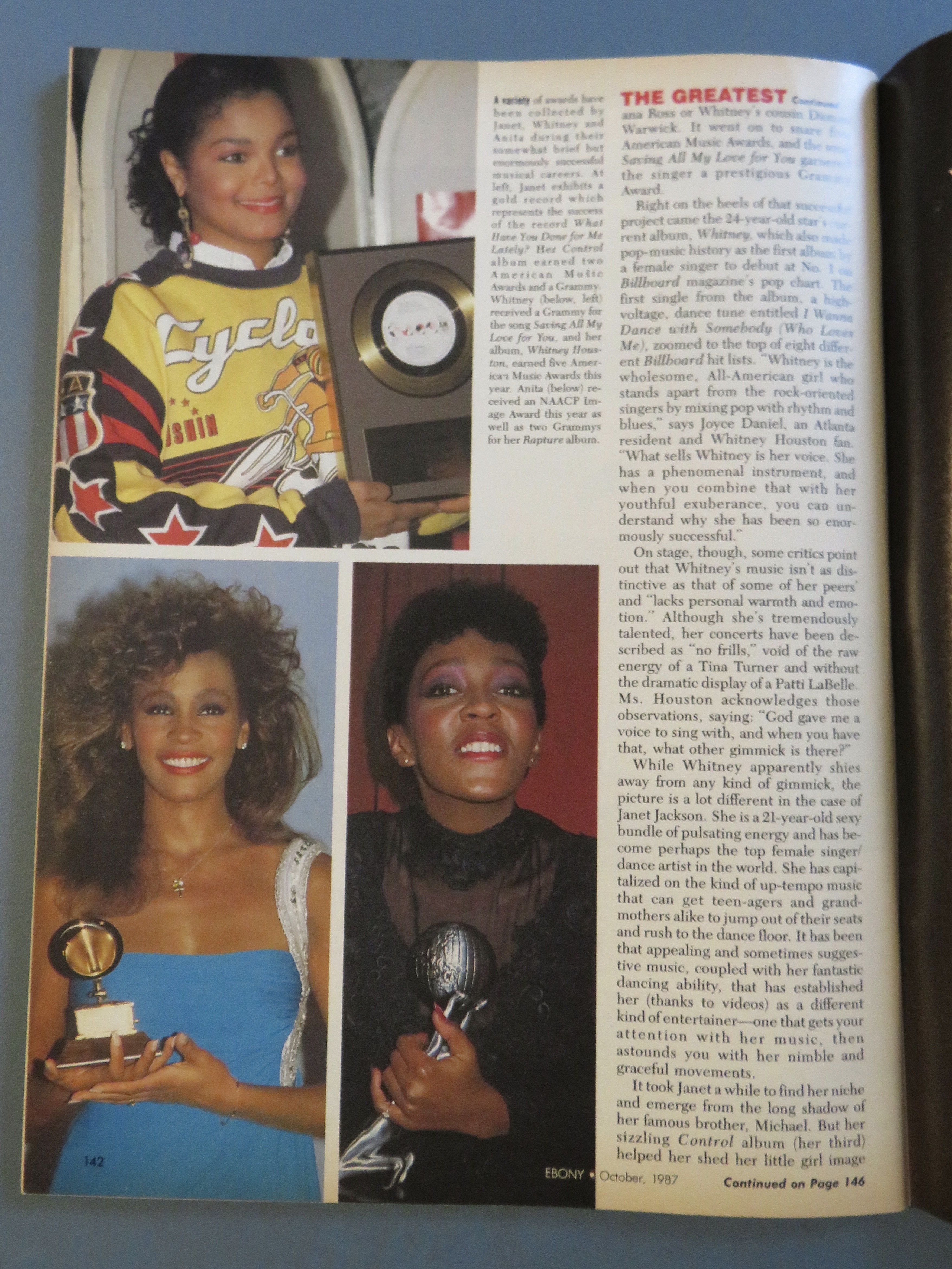 Ebony Magazine October 1987 Who's The Greatest