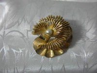Boucher Gold 6mm Cultured Pearl Brooch