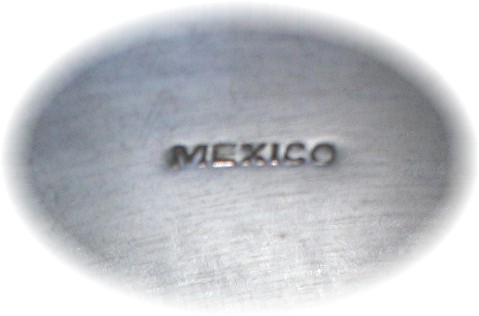 Mexican Silver Stars Bangle Bracelet