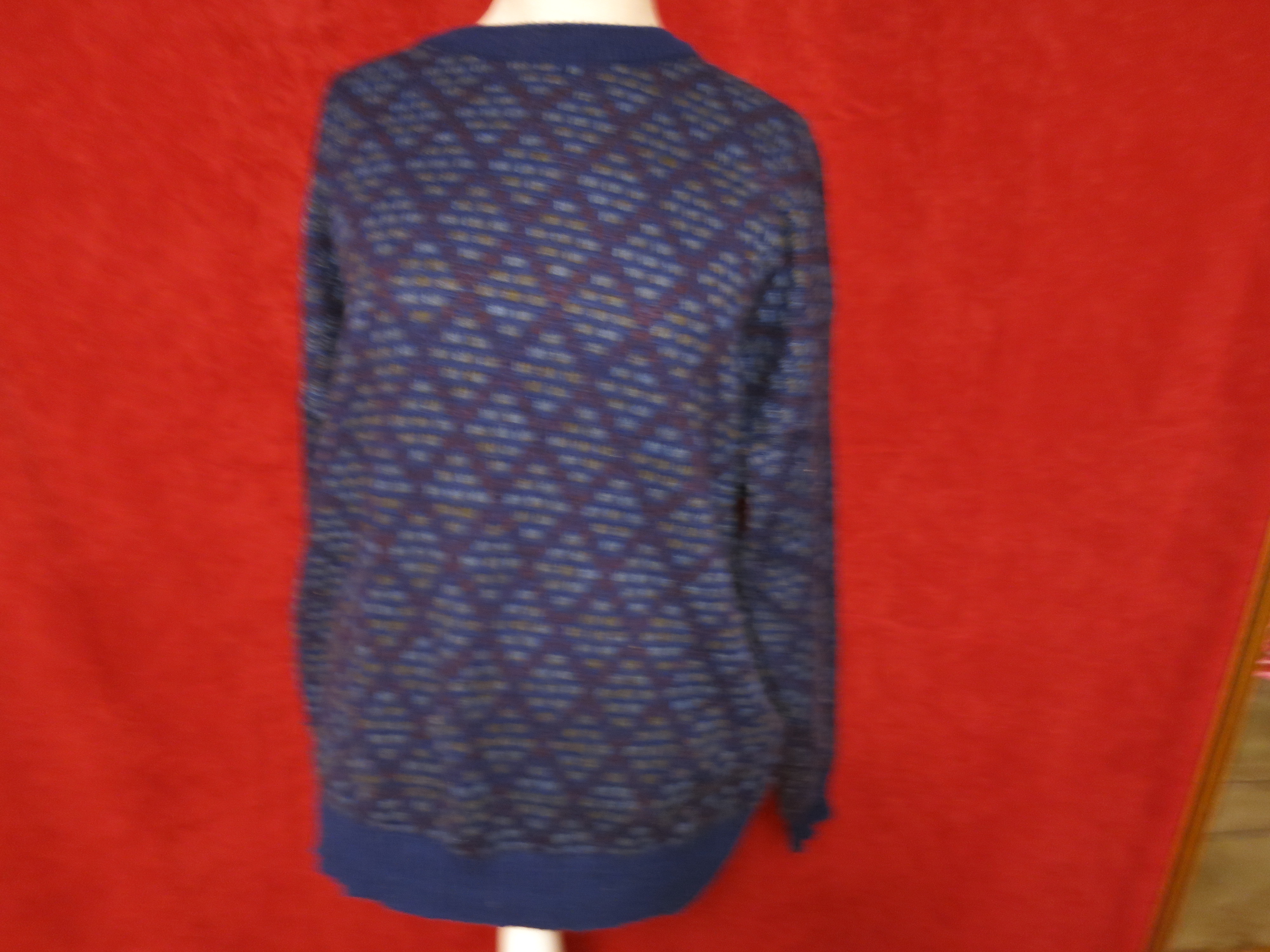 Pagliano Mens Sweater Size XL Abstract