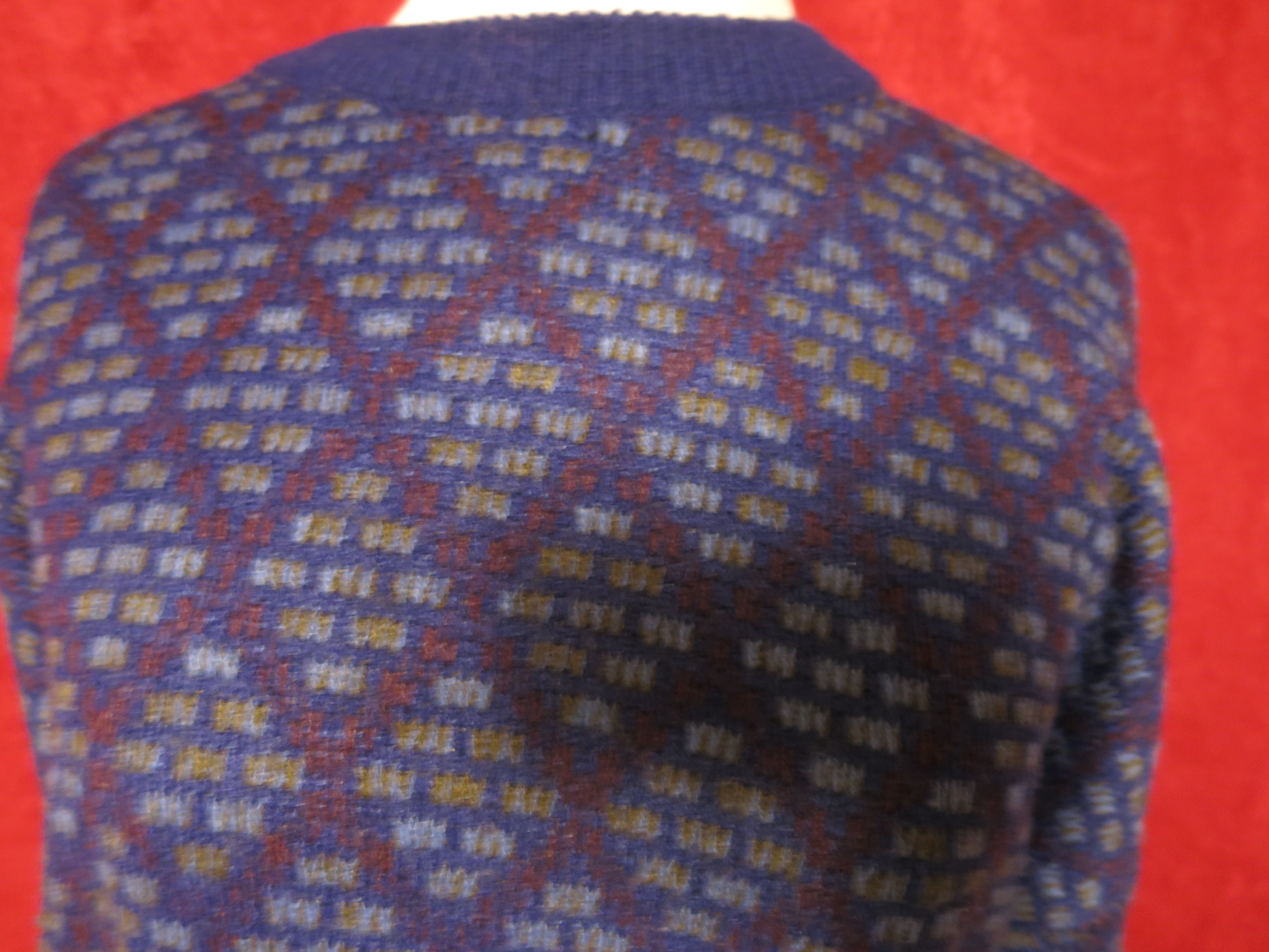 Pagliano Mens Sweater Size XL Abstract