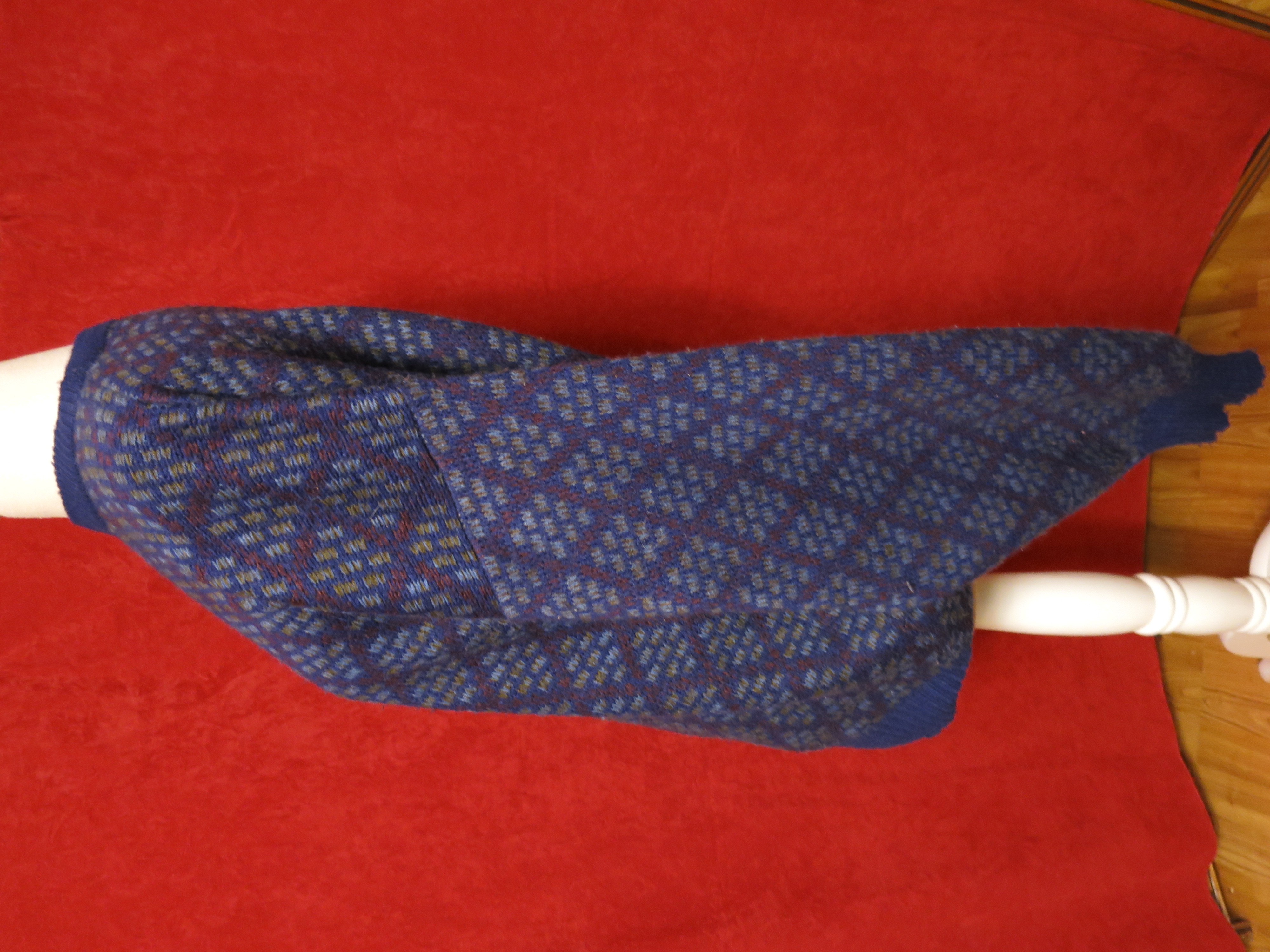 Pagliano Mens Sweater Size XL Abstract