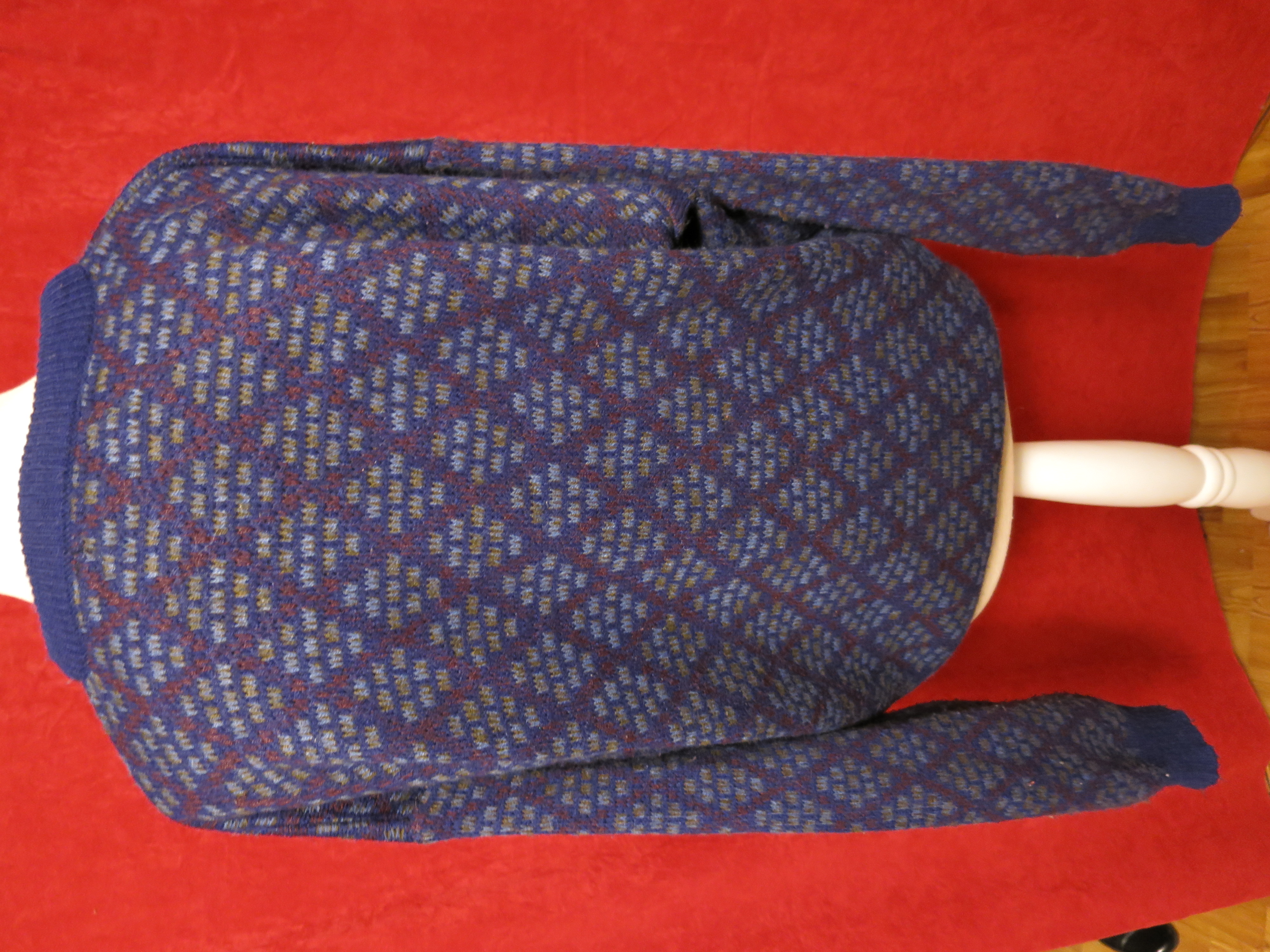 Pagliano Mens Sweater Size XL Abstract
