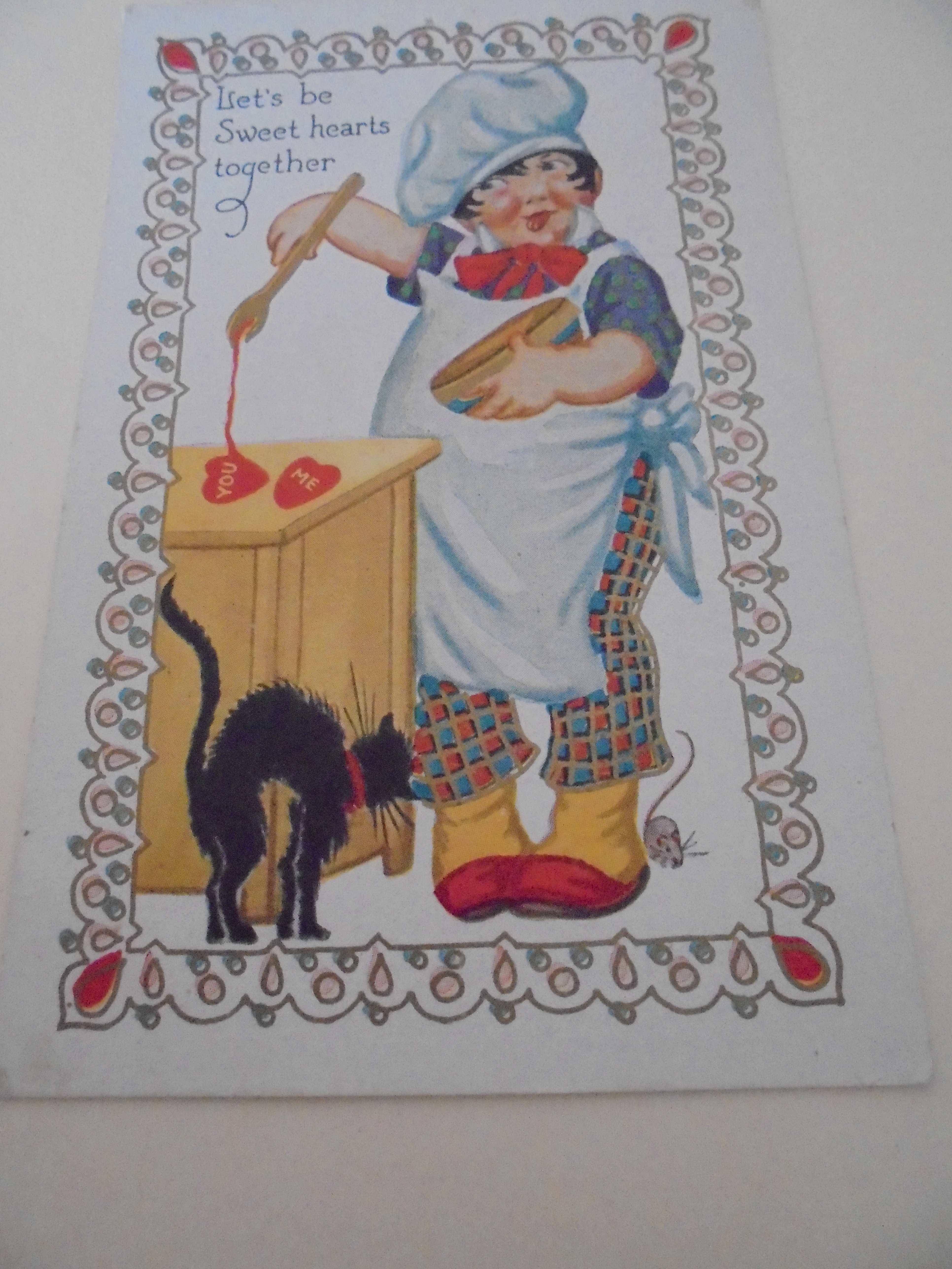 Carrington Valentine Postcard