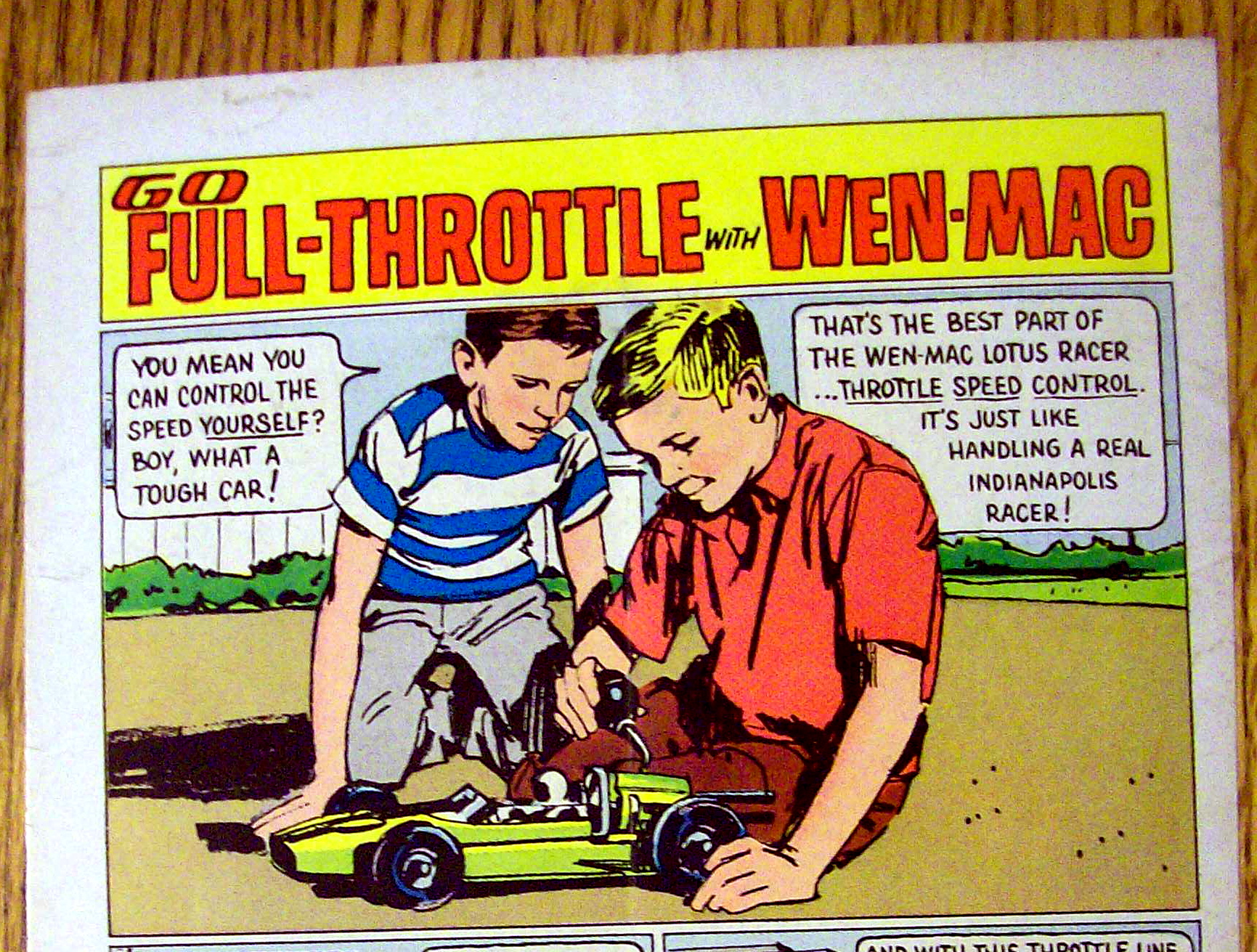 1950's Wen Mac with Lotus Racer