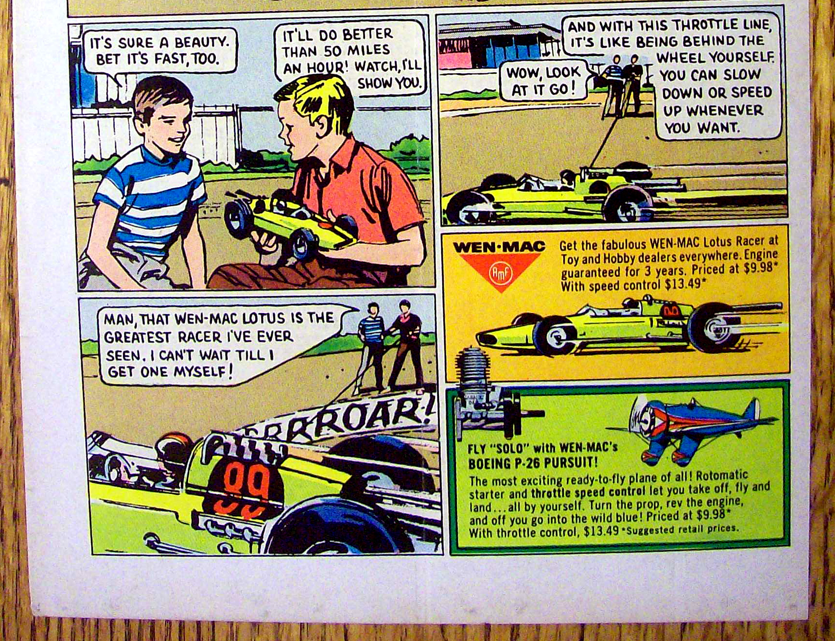 1950's Wen Mac with Lotus Racer