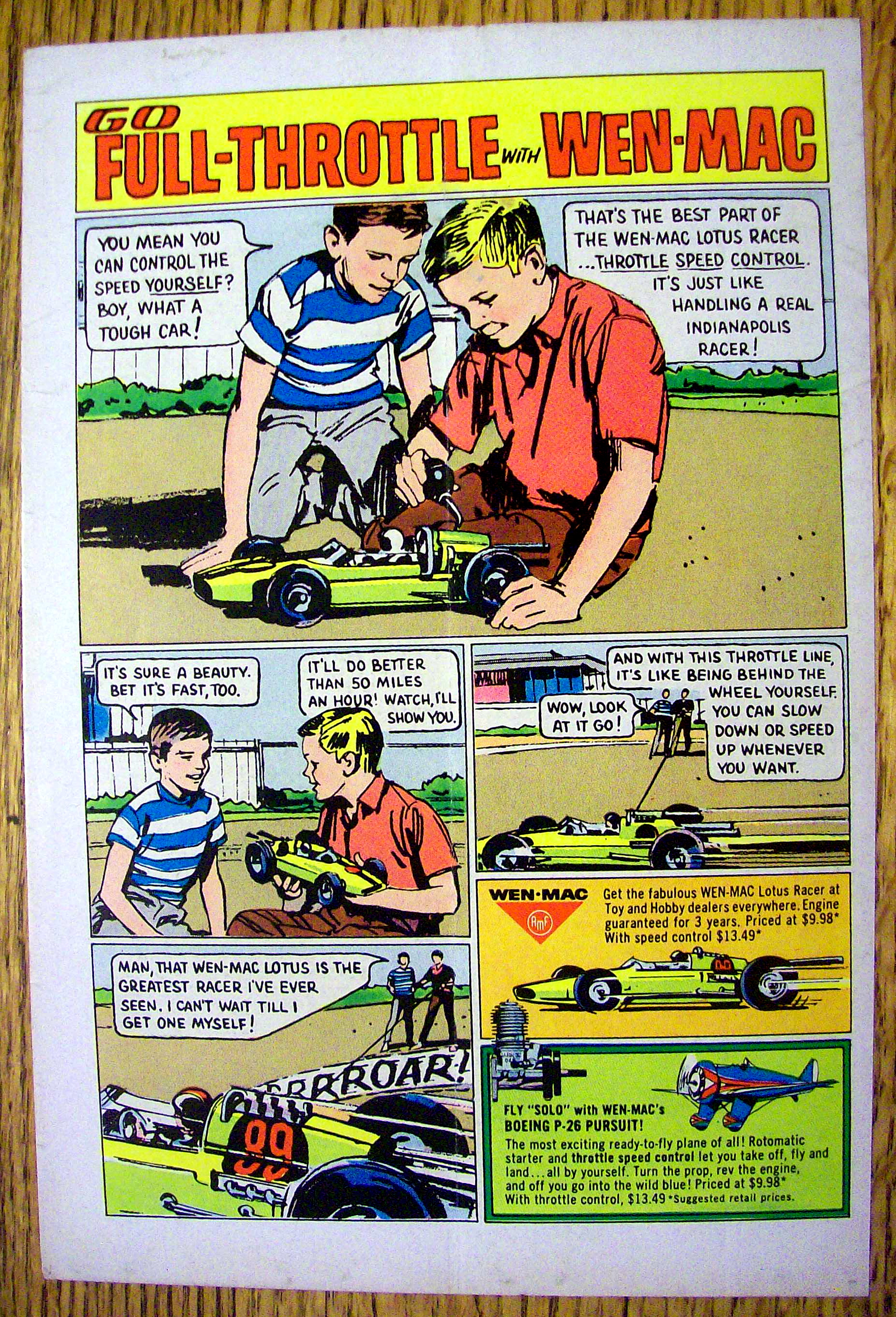 1950's Wen Mac with Lotus Racer