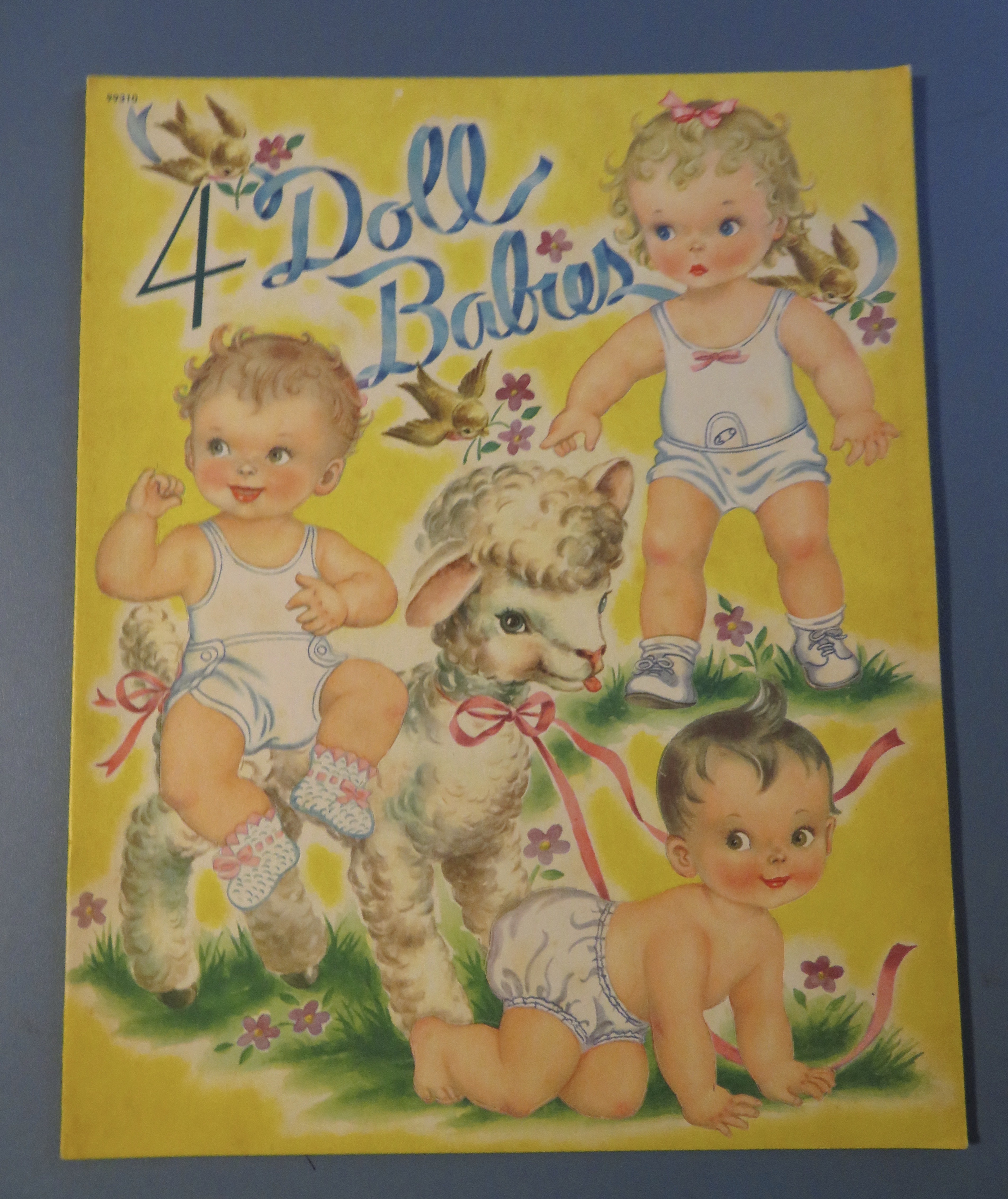 4 Doll Babies Booklet 1948 Babies & Clothes