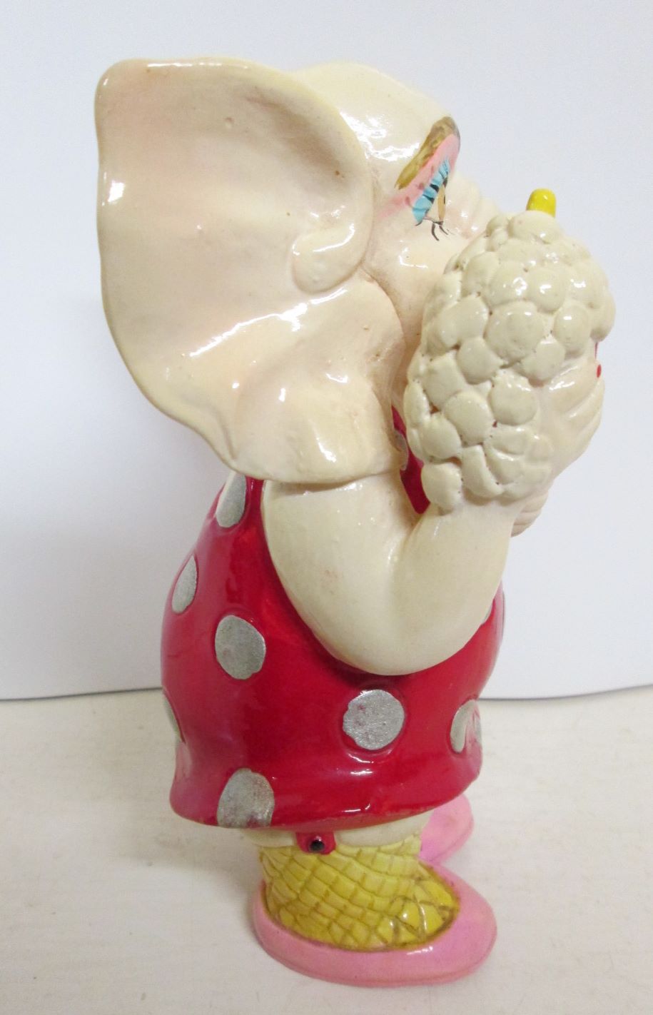 Elephant Bank Red Polka Dot Dress