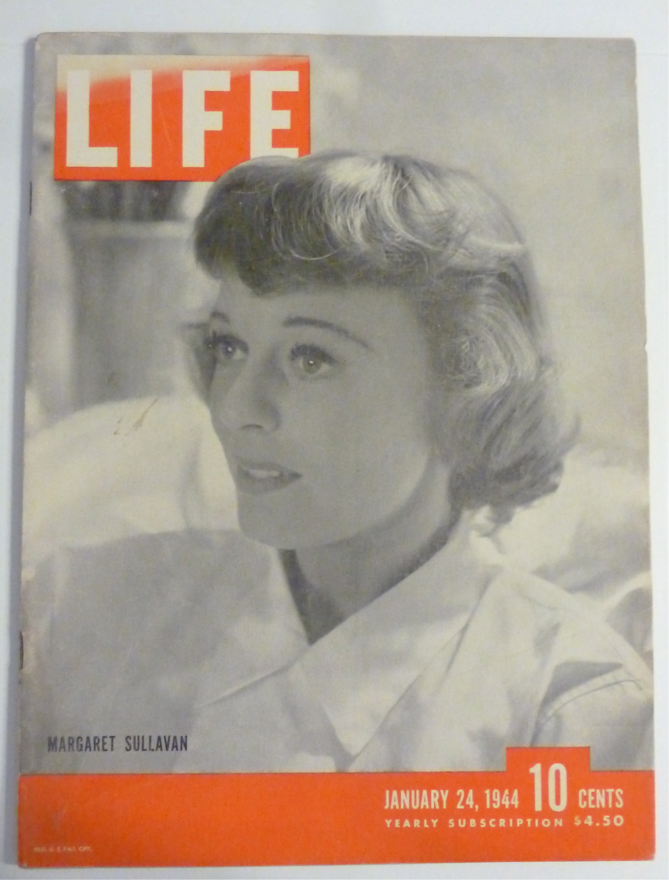 Life Magazine-January 24, 1944-Margaret Sullavan