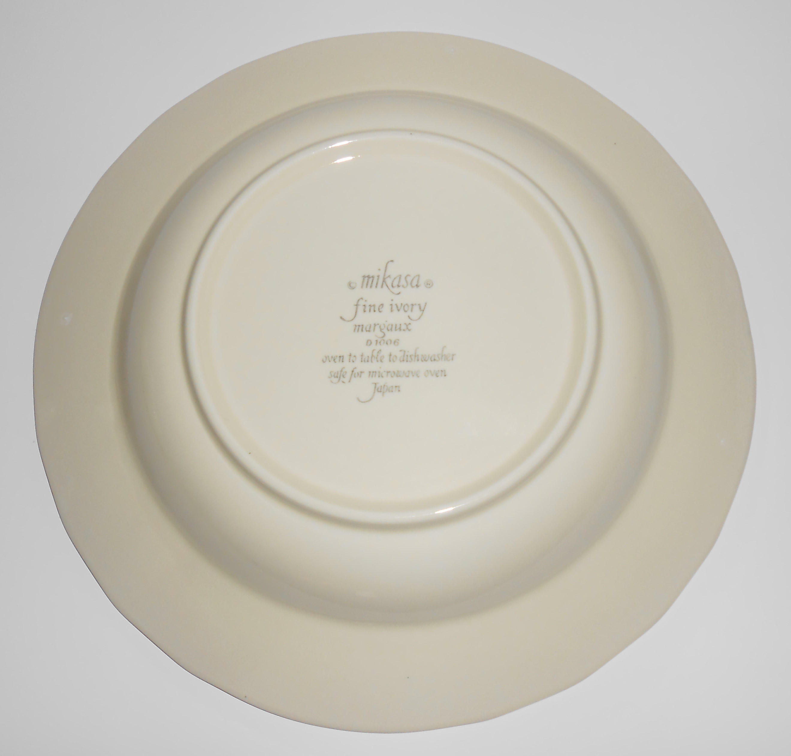 Mikasa Fine Ivory China Margaux Soup Bowl Mint